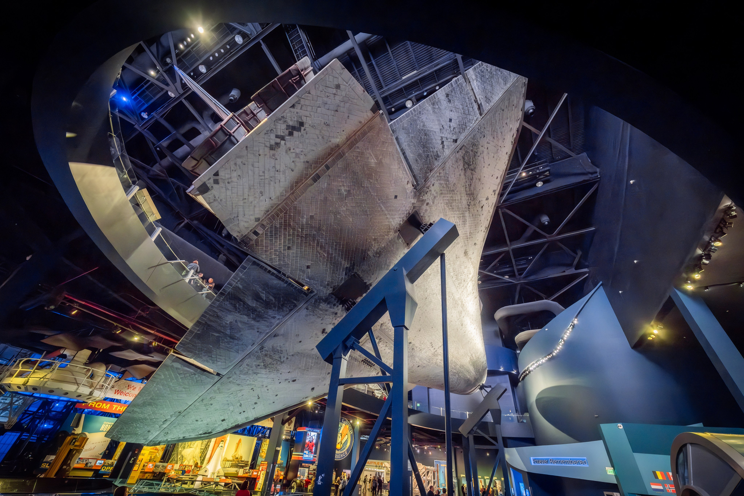 FLORIDA / CANAVERAL SPACE FORCE MUSEUM. Reportage concert portrait photography in the San Francisco Bay Area