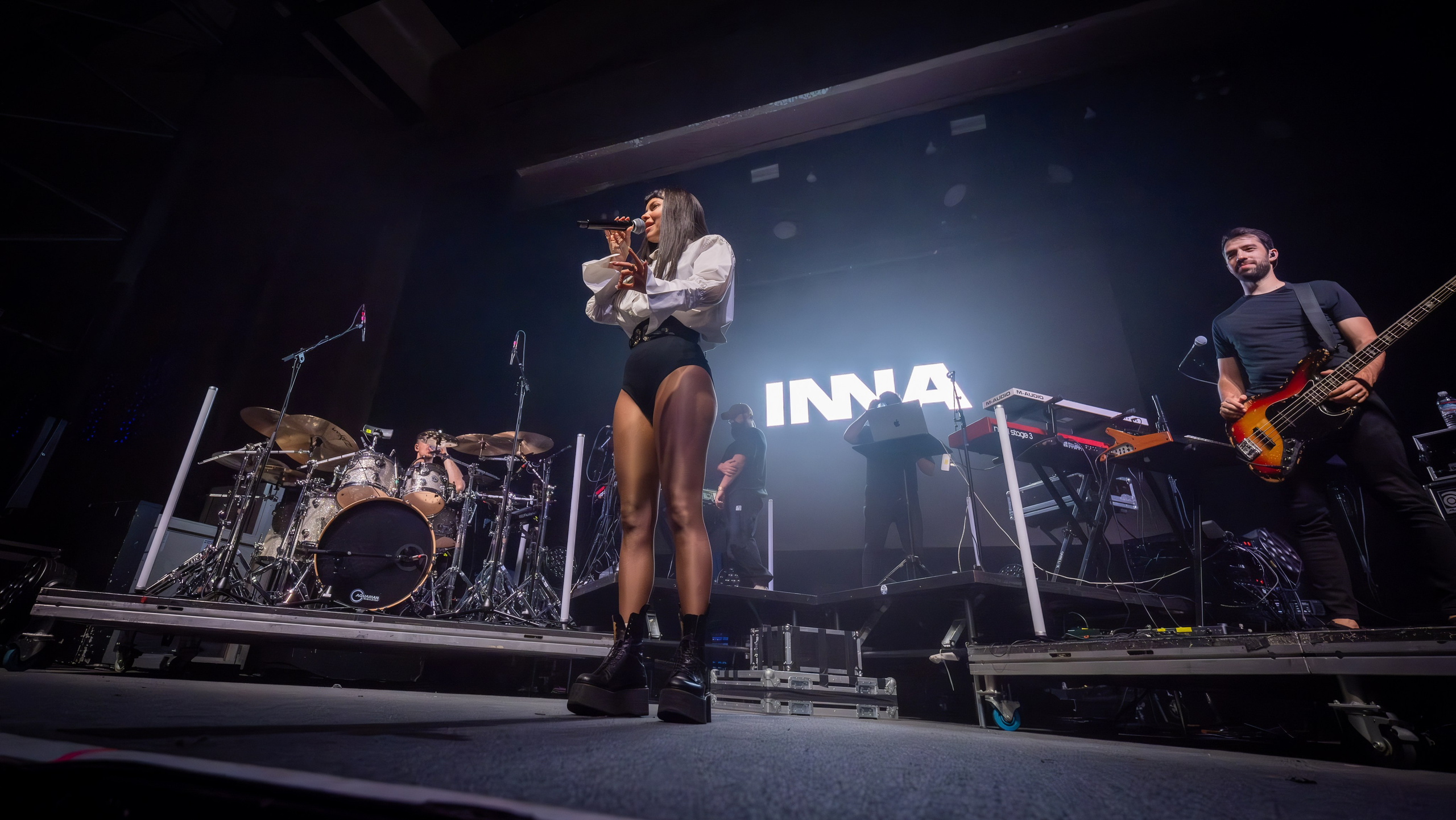 INNA / 2024. Reportage concert portrait photography in the San Francisco Bay Area