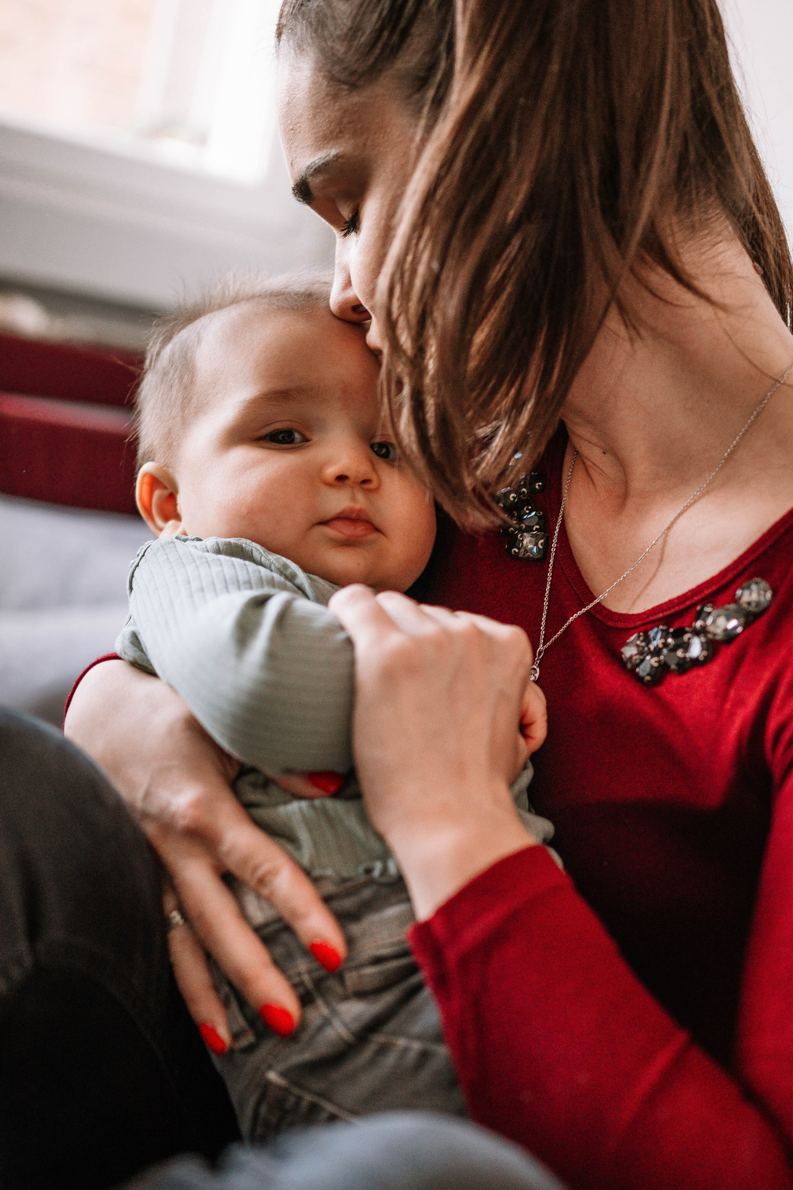 Lana - fotografisanje bebe kod kuće. Dečiji i porodični fotograf