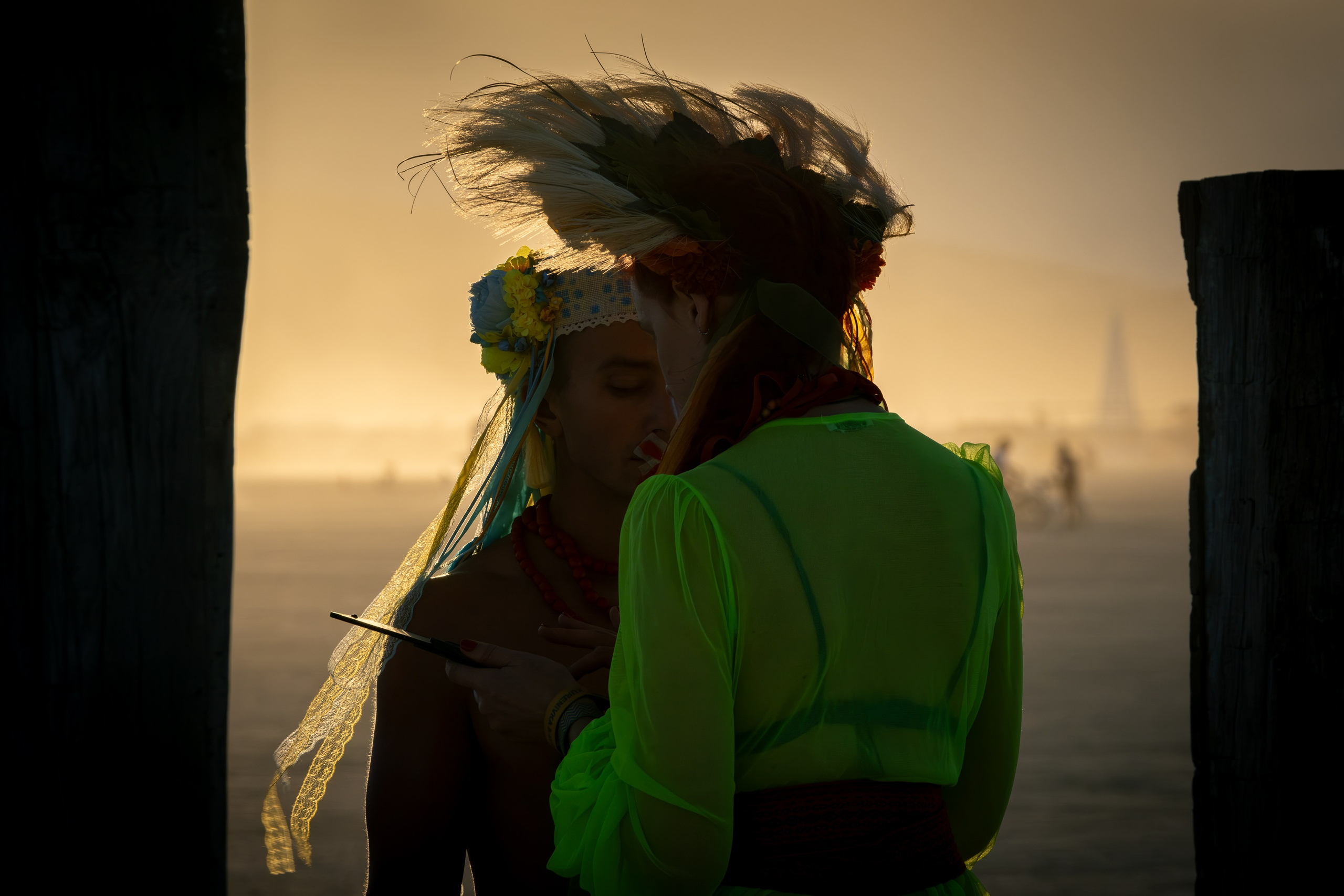 BURNING MAN 2024. Reportage concert portrait photography in the San Francisco Bay Area