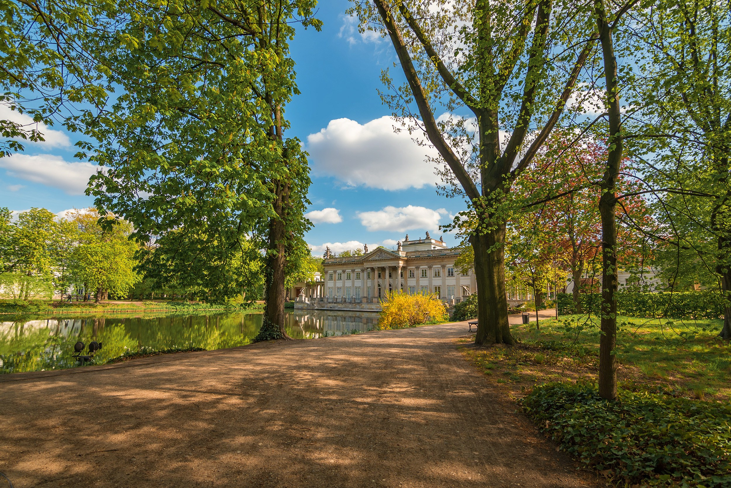 Royal Baths Park — Warsaw. Photographer in Yerevan