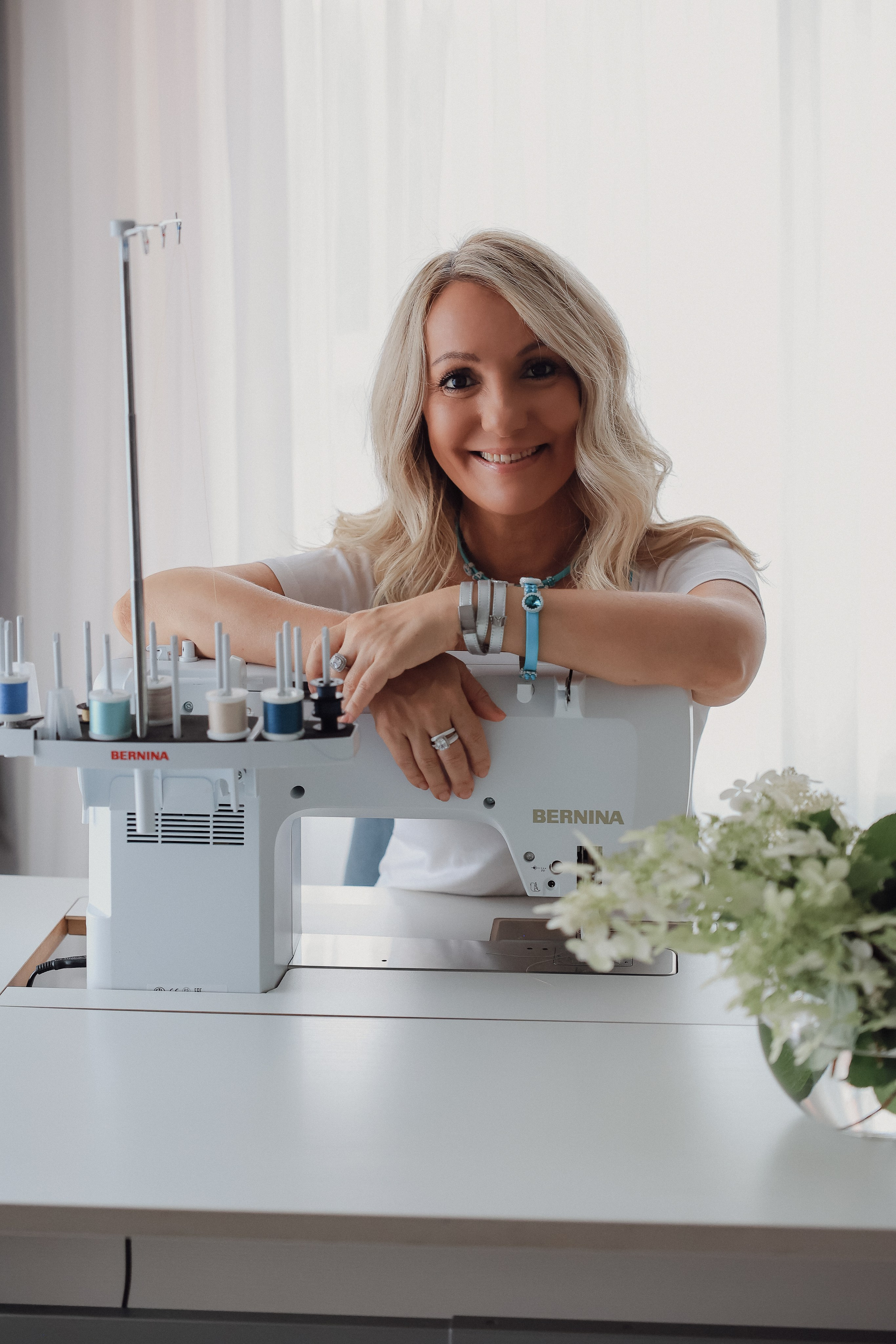 The Founder of the Sewing School. Photographer Marina Gargi