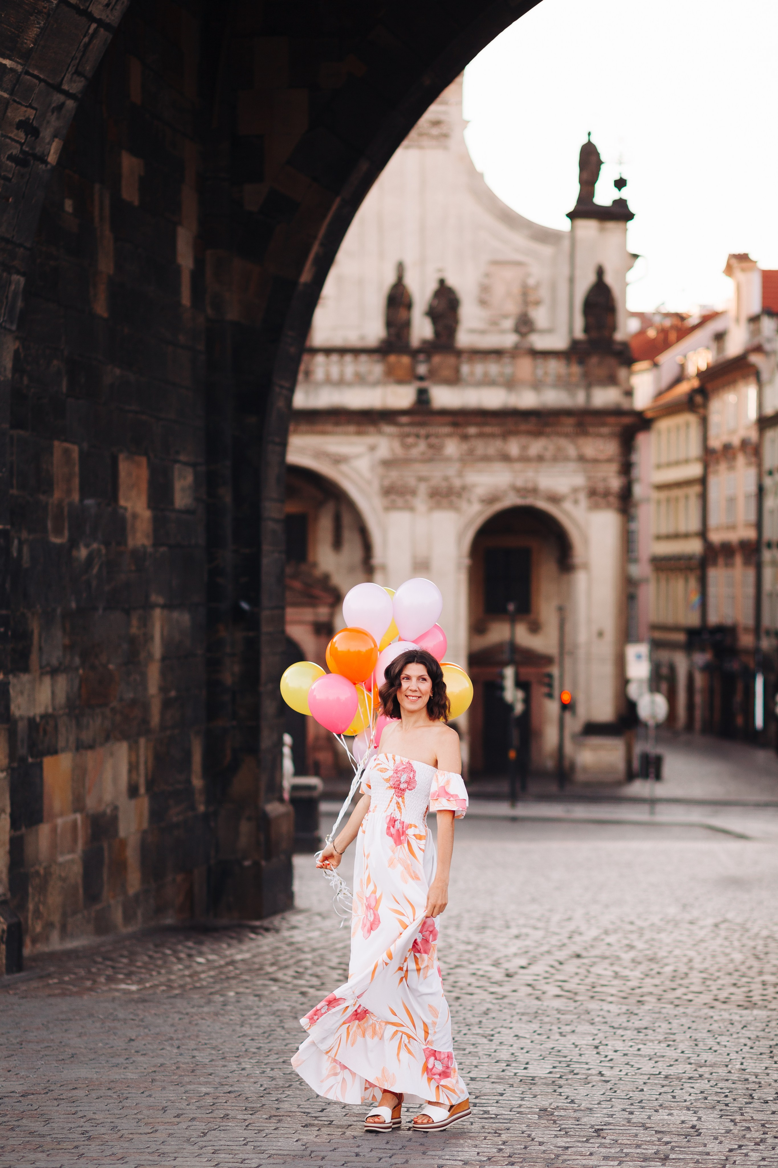 Galina. Photographer in Prague for tourists