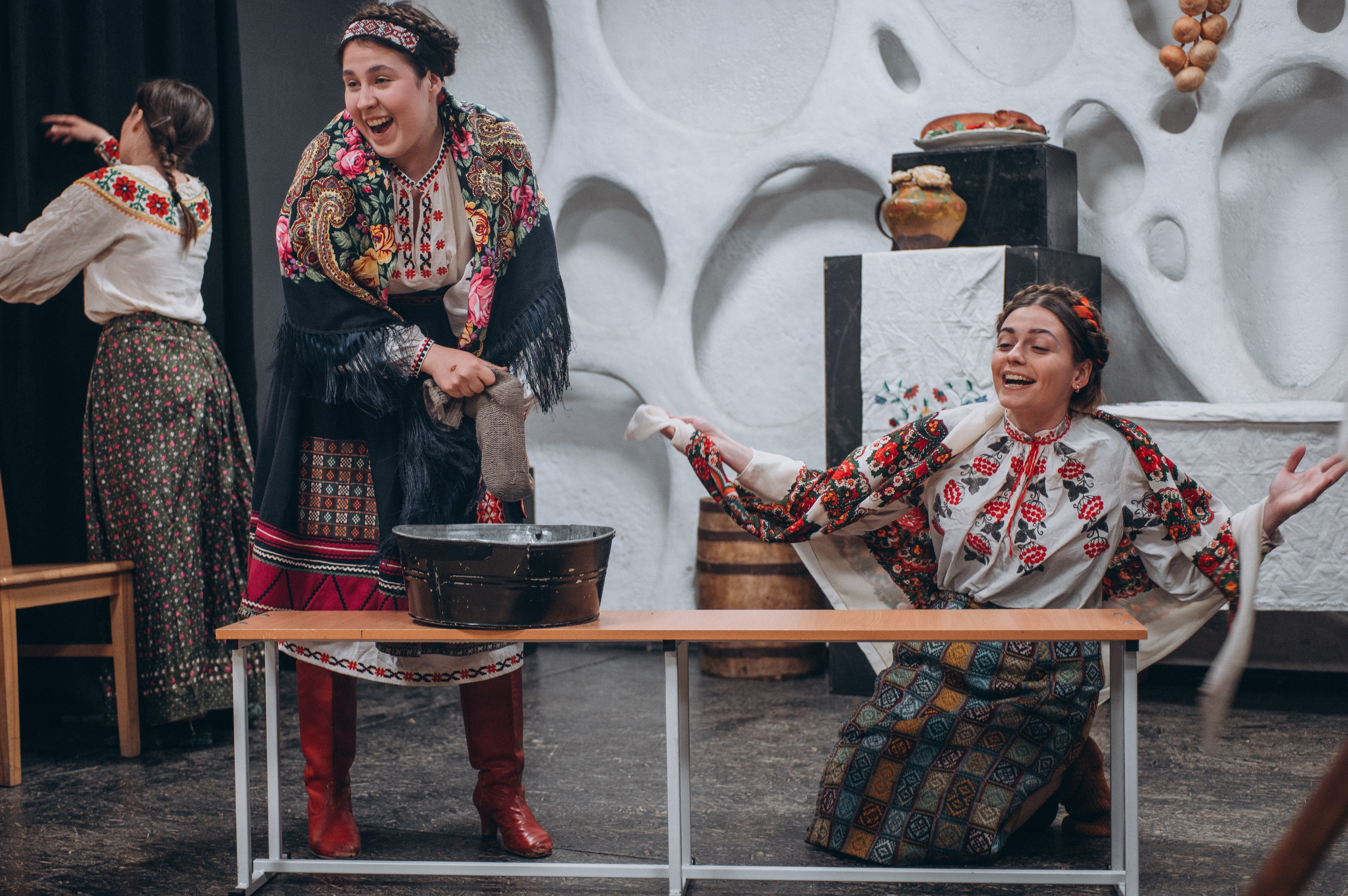 Вистава студентів Кайдашева сім’я. Фотограф Київ