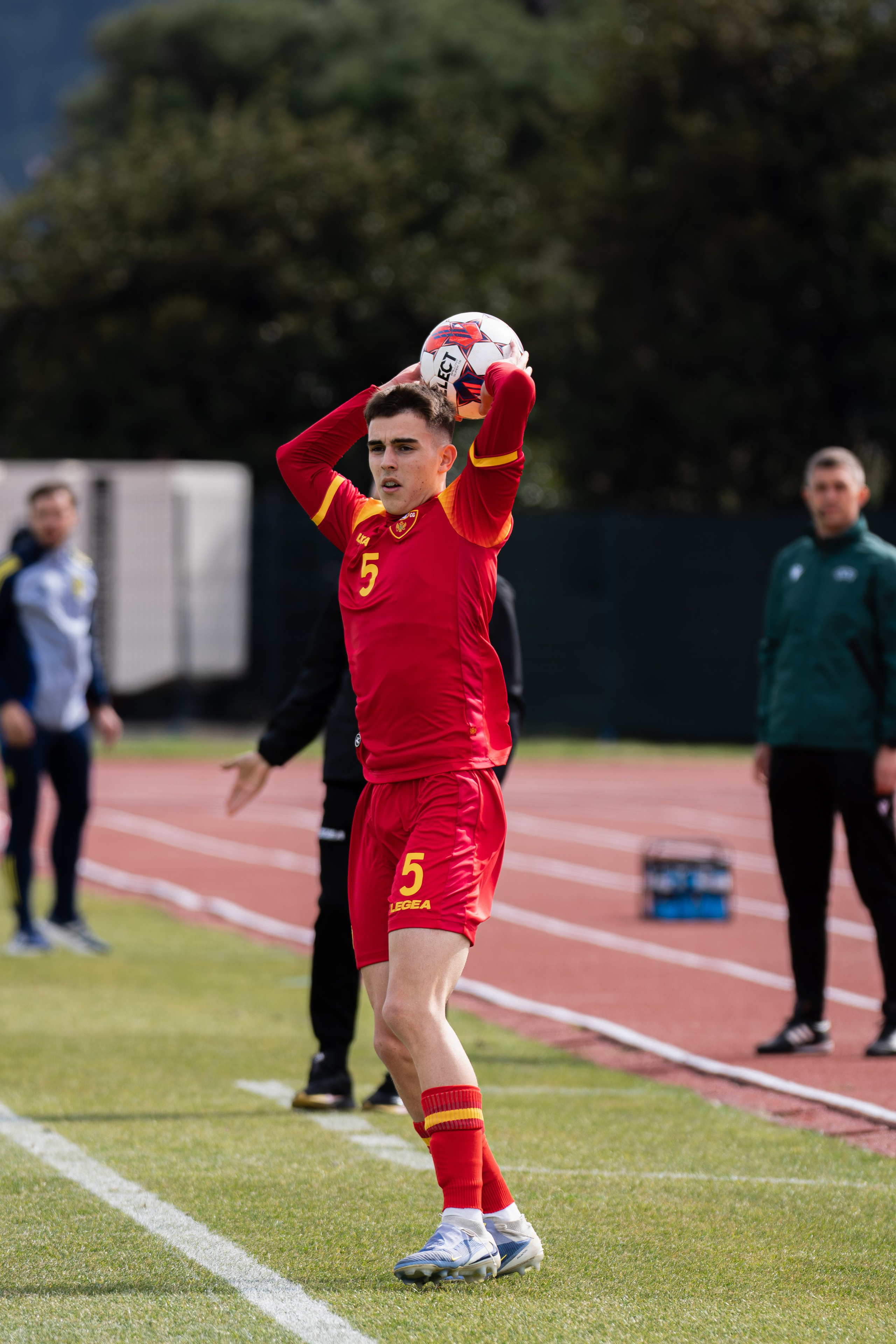 U17 Montenegro National Team. Sports photography