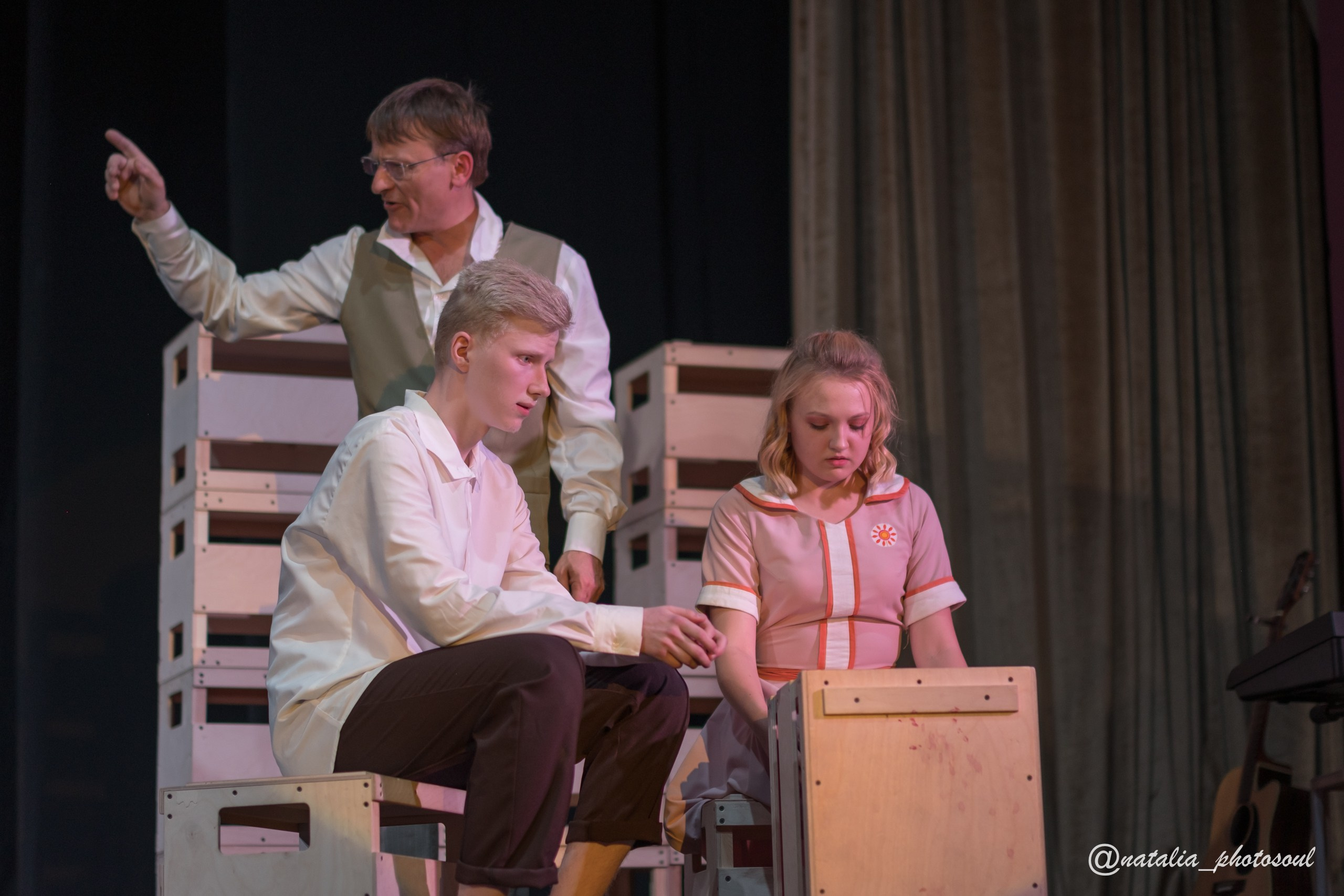 Performance “Our Town” School and Theater “Artist”. Photographer in Seoul Dobrokvashina Natalya