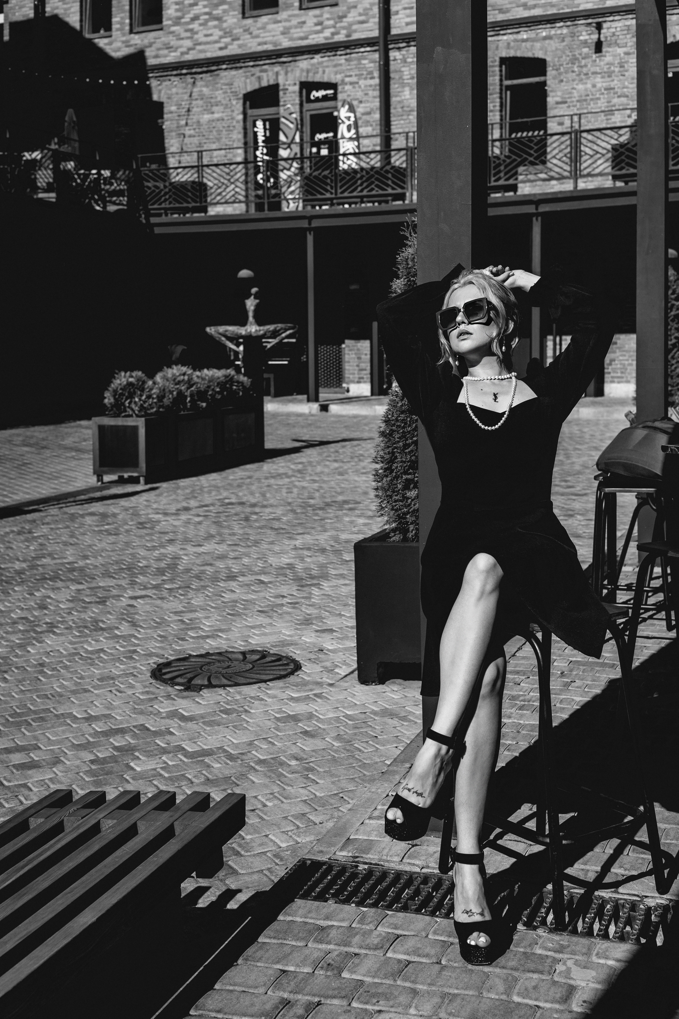 Черно-белые фотографии. Fashion photographer Natalia Litvinova