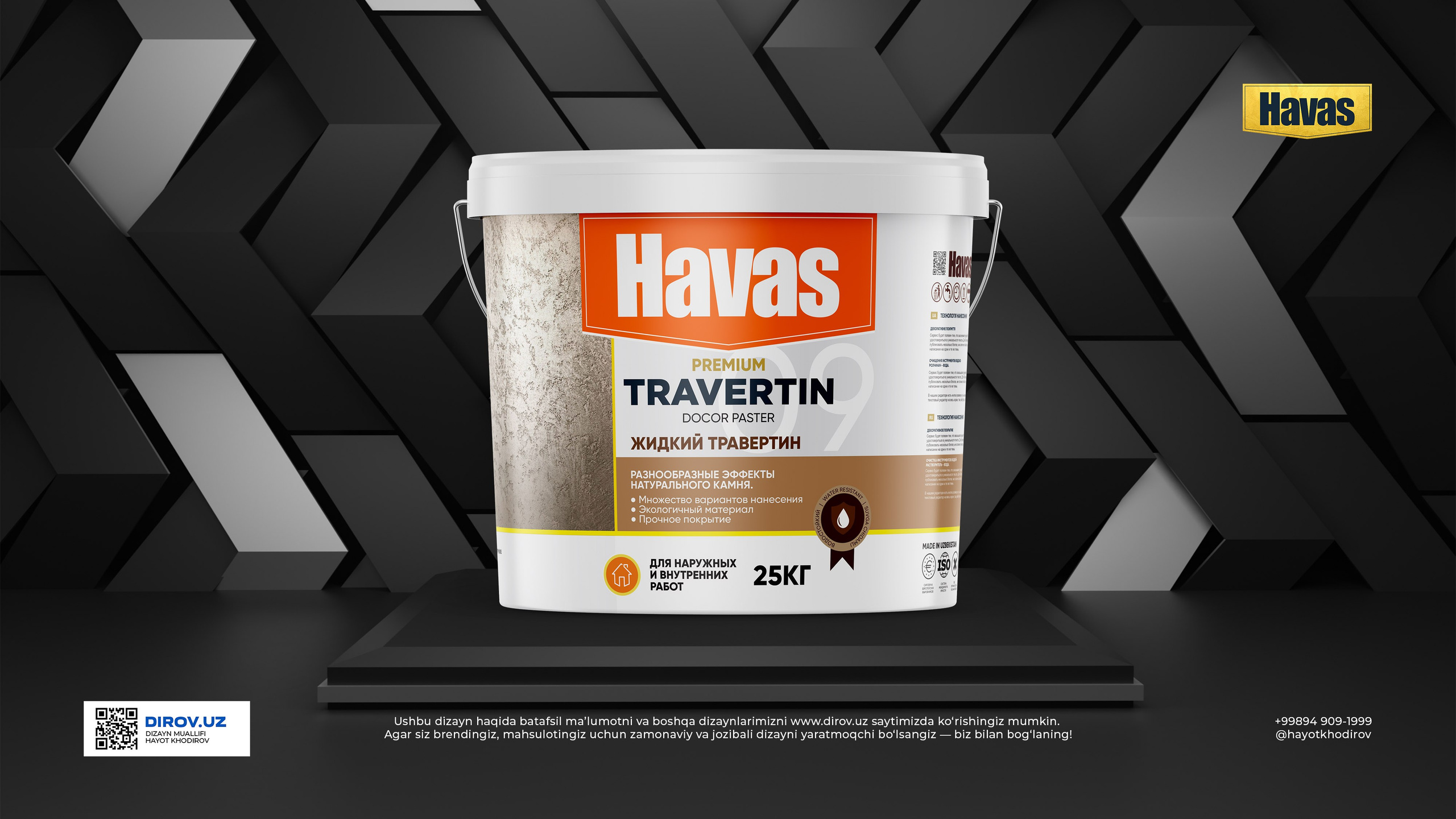 Havas — Travertin. Dirov — Hayot Khodirov