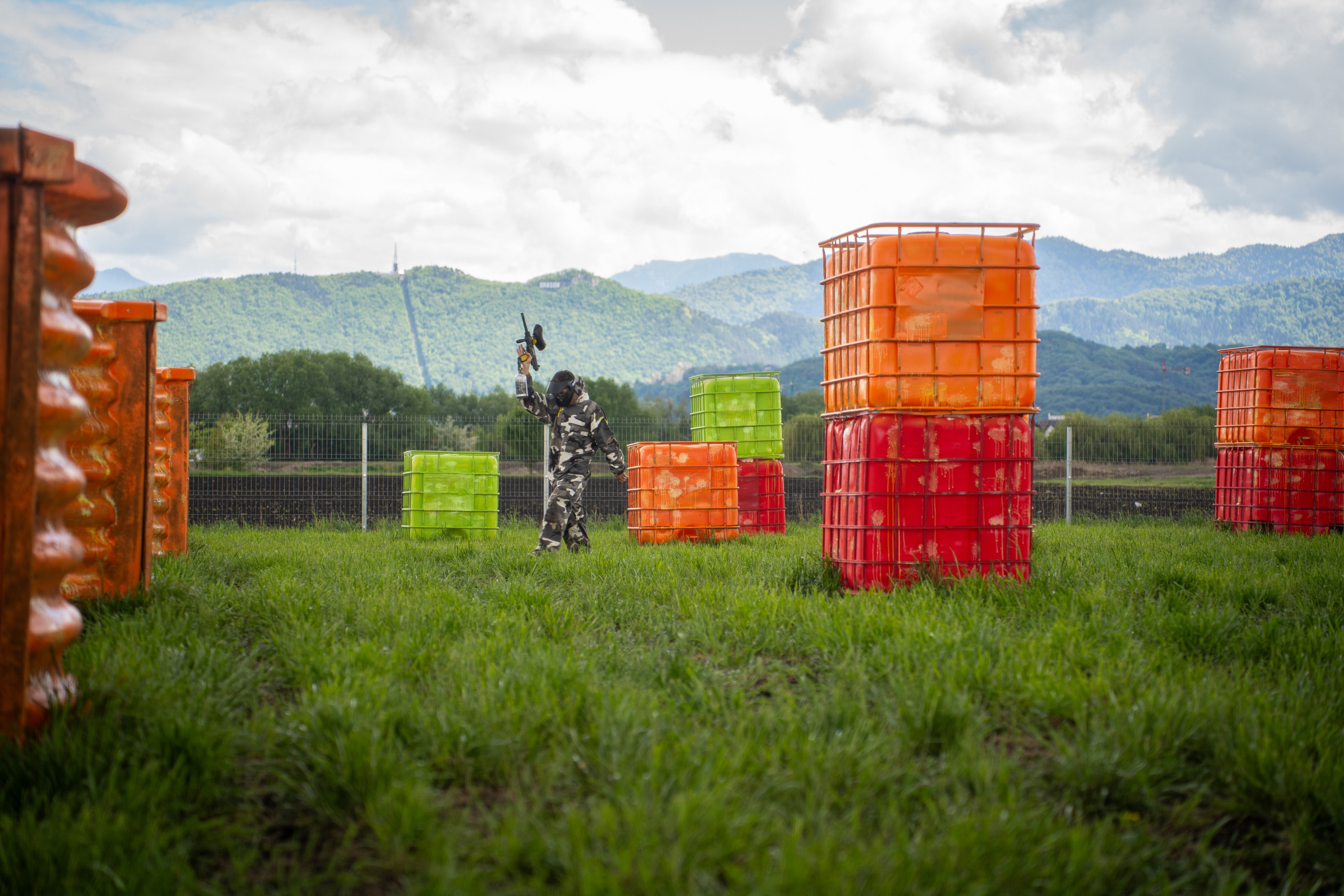 Deschidere Arena Paintball Brasov. Adelinne