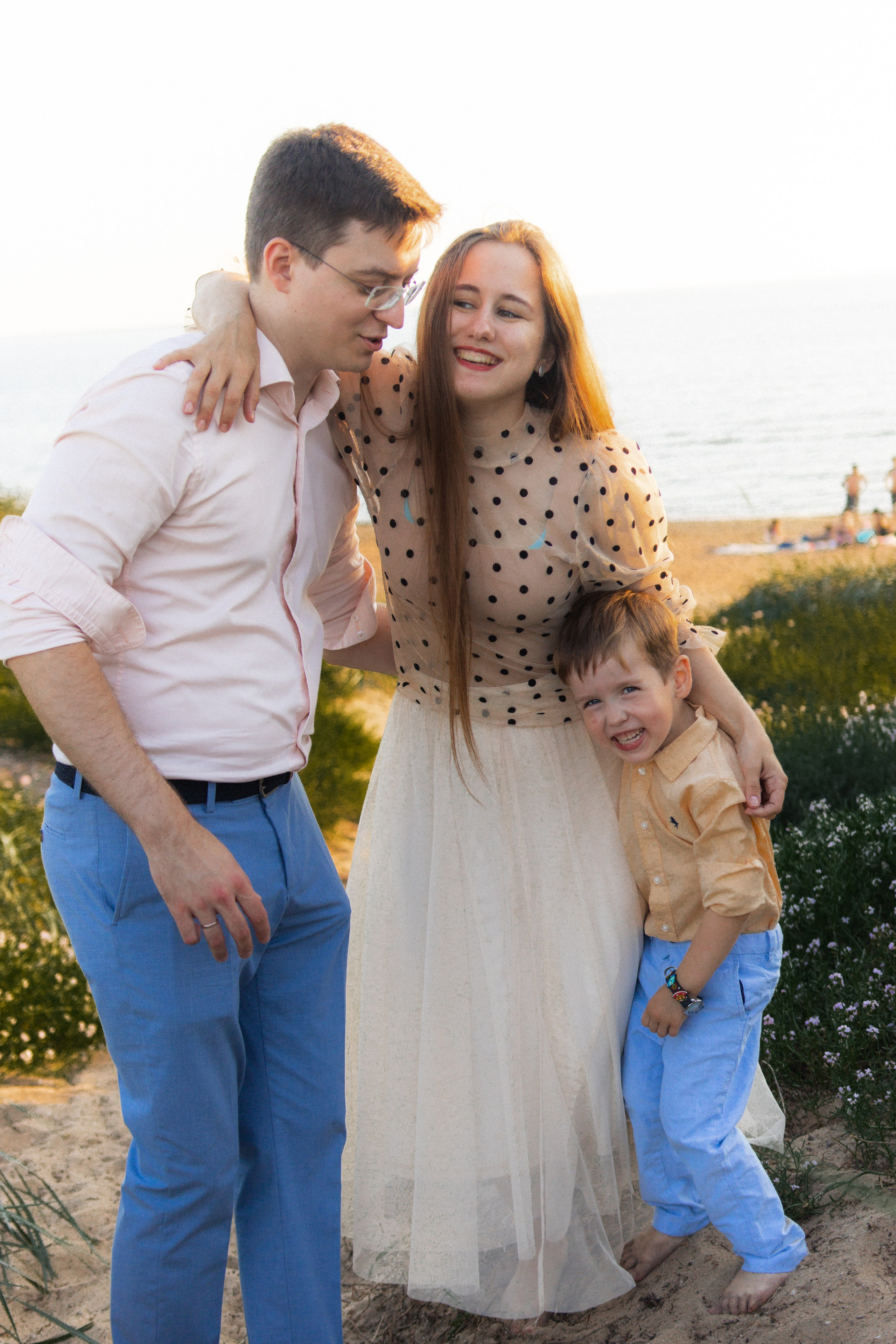 Warm evening in Falkenberg. Photographer in Gothenburg Aleksandra Stroganova