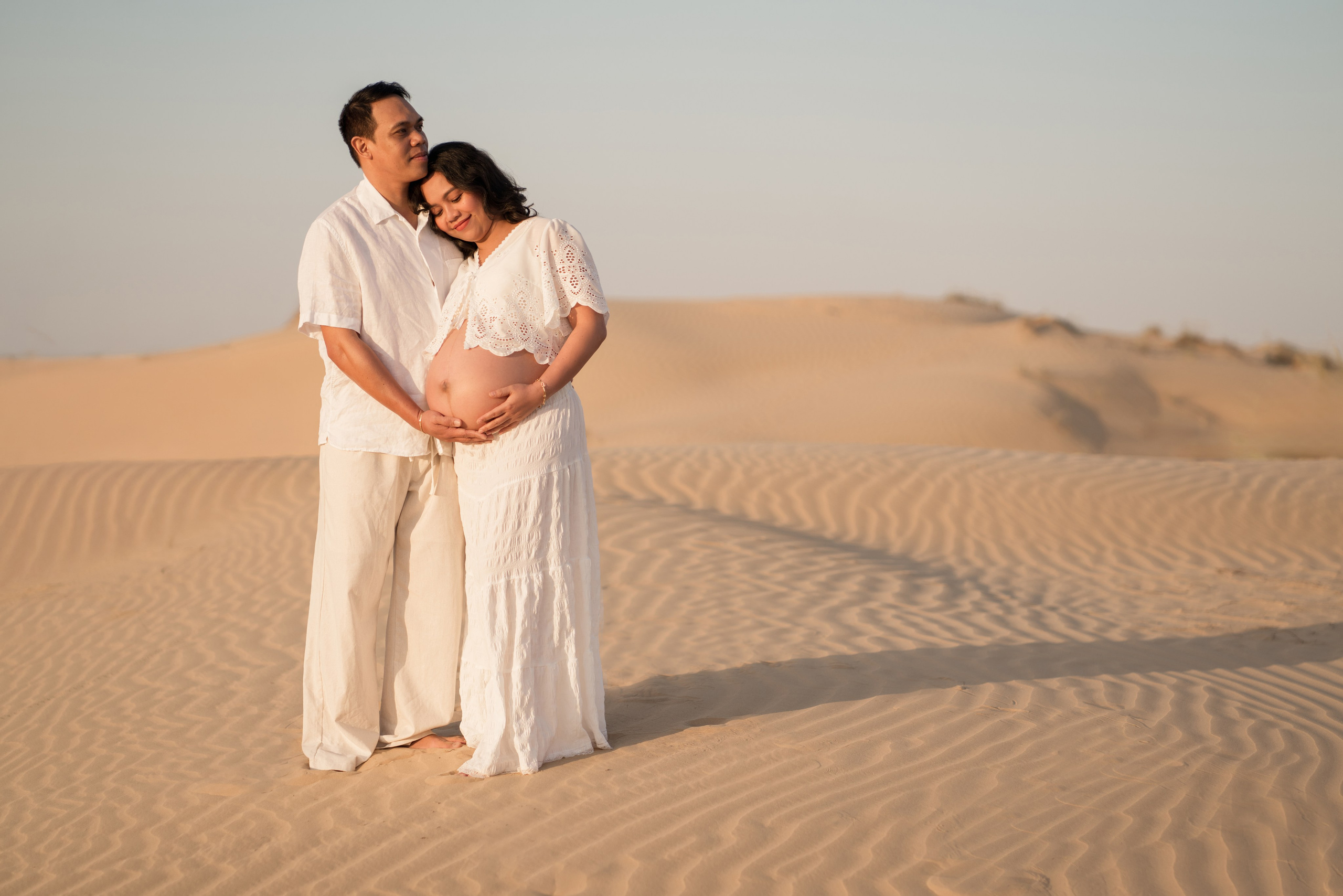 Desert sunrise. Angela Iakovleva — Family Photographer in Dubai