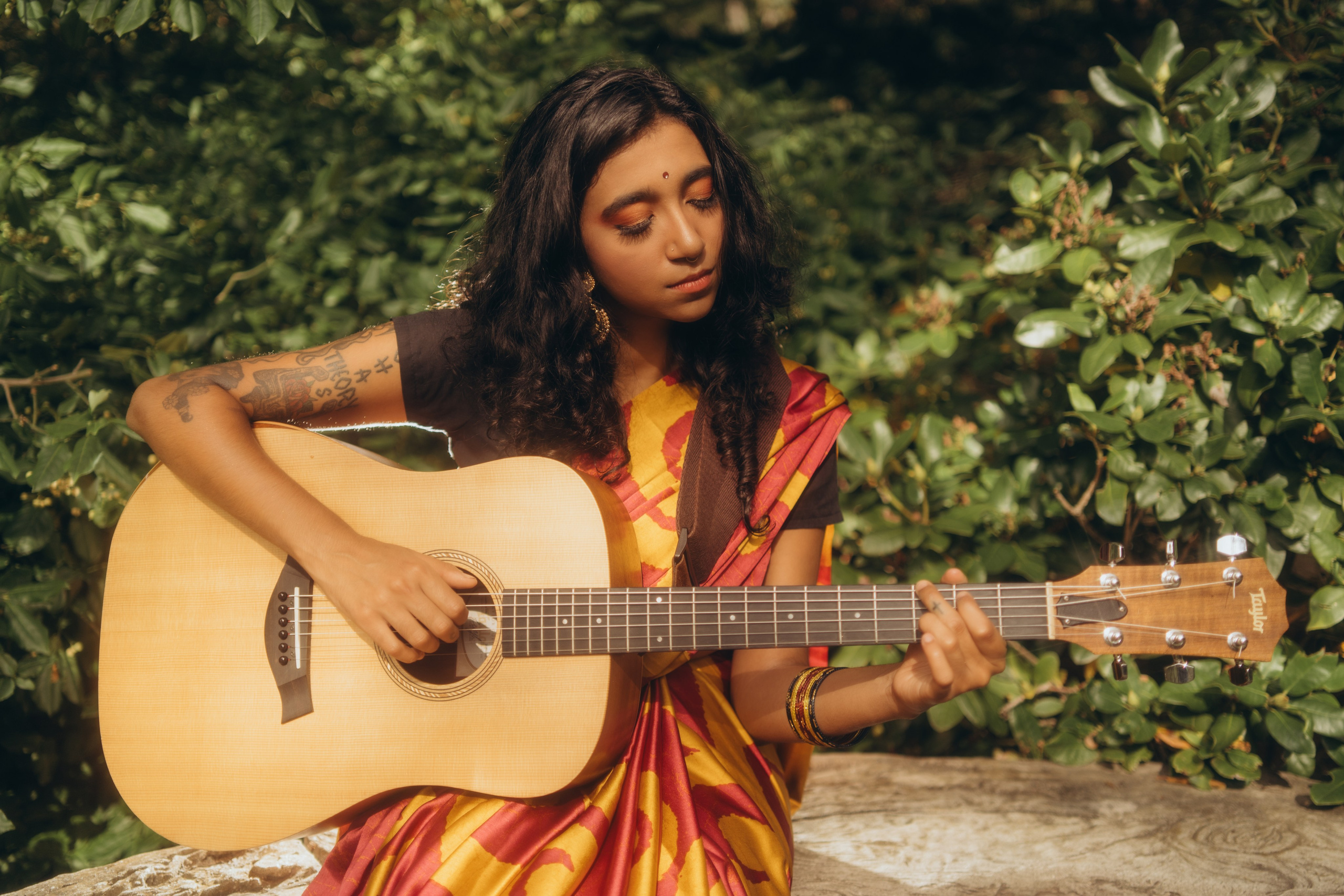 Debut Album Photoshoot for Rhode Island Musician. Daria Deschain Cinematic Photography in Connecticut