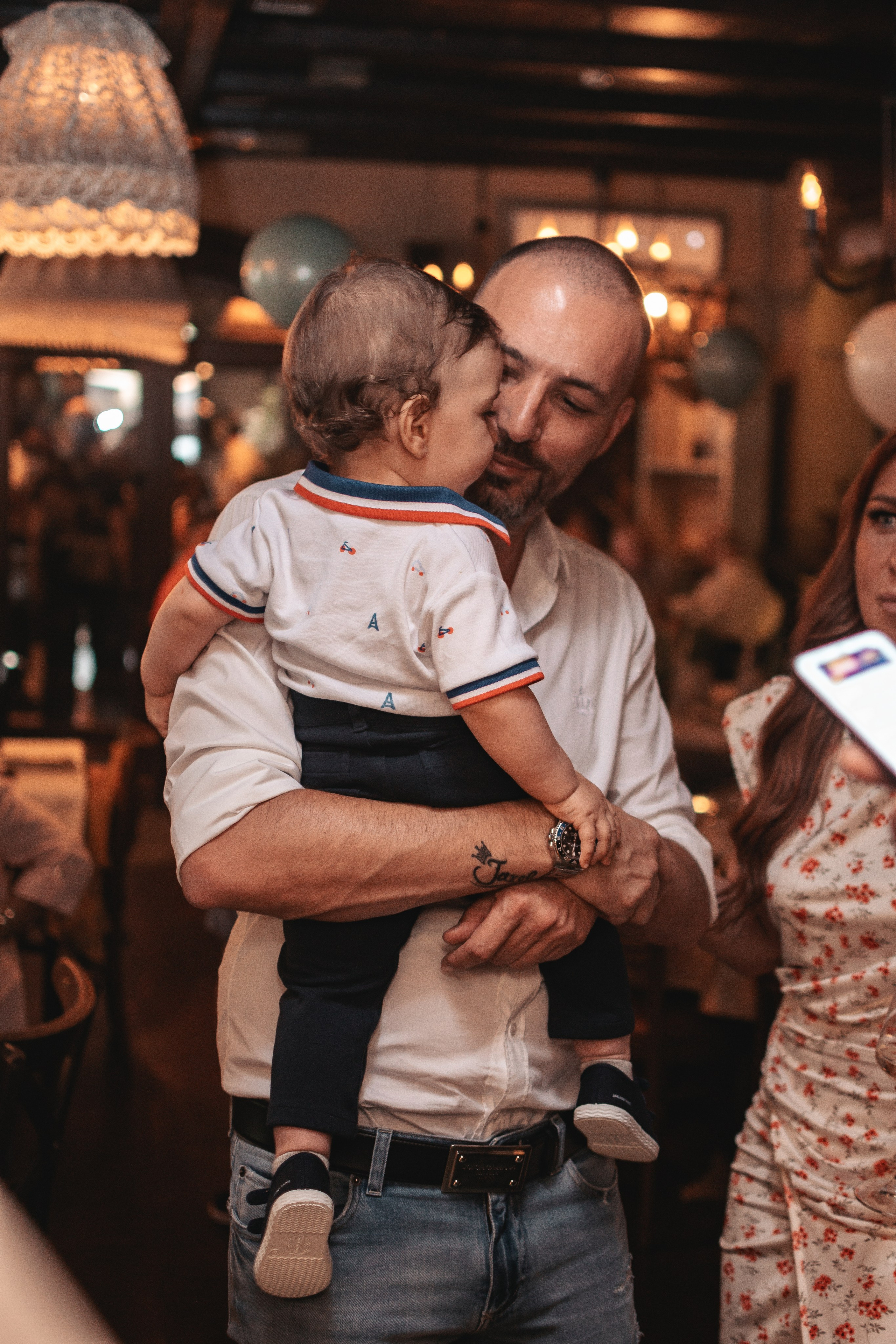 Lazar, krštenje i rođendan. BambinaaPhotography