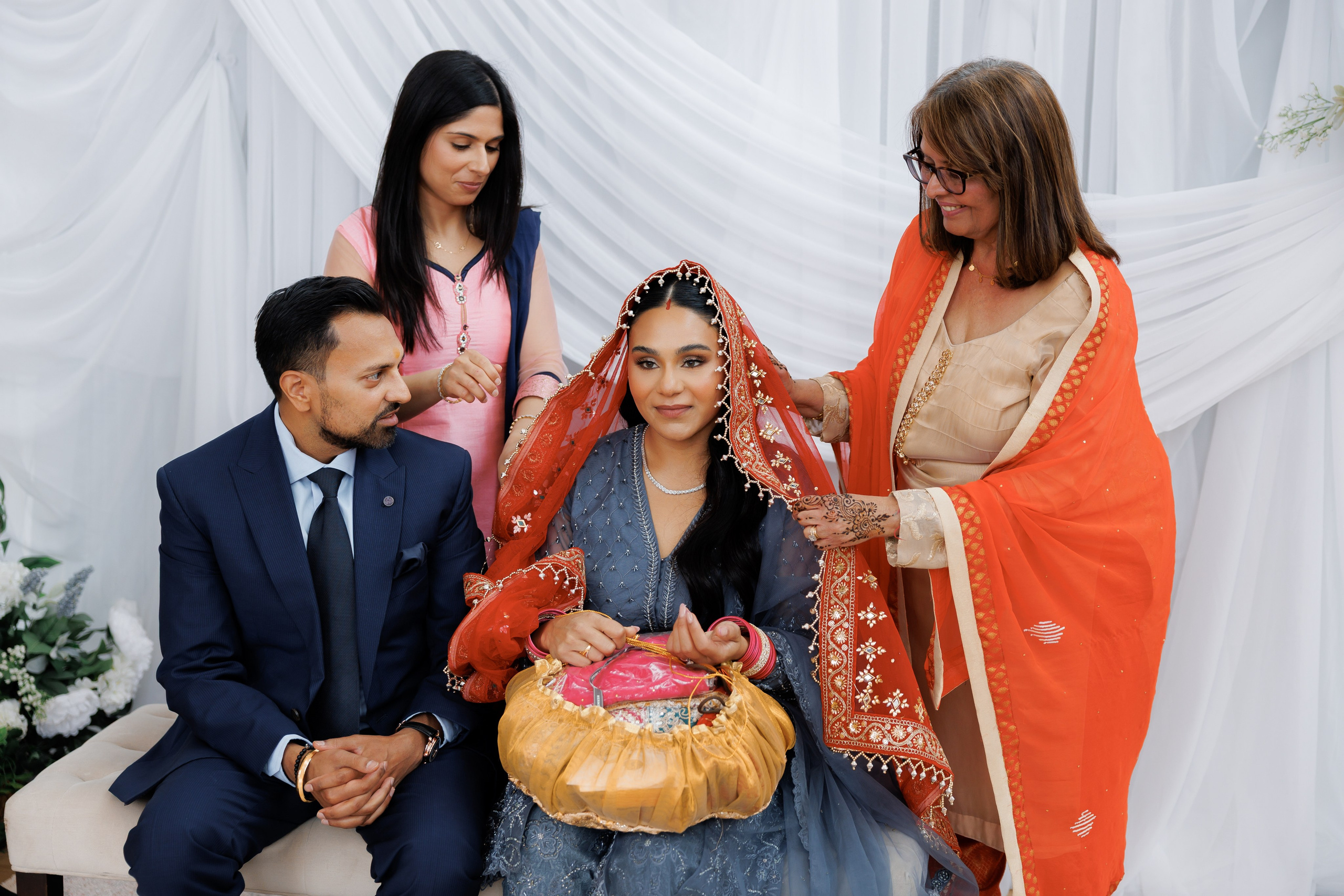 Rokha ceremony. Home