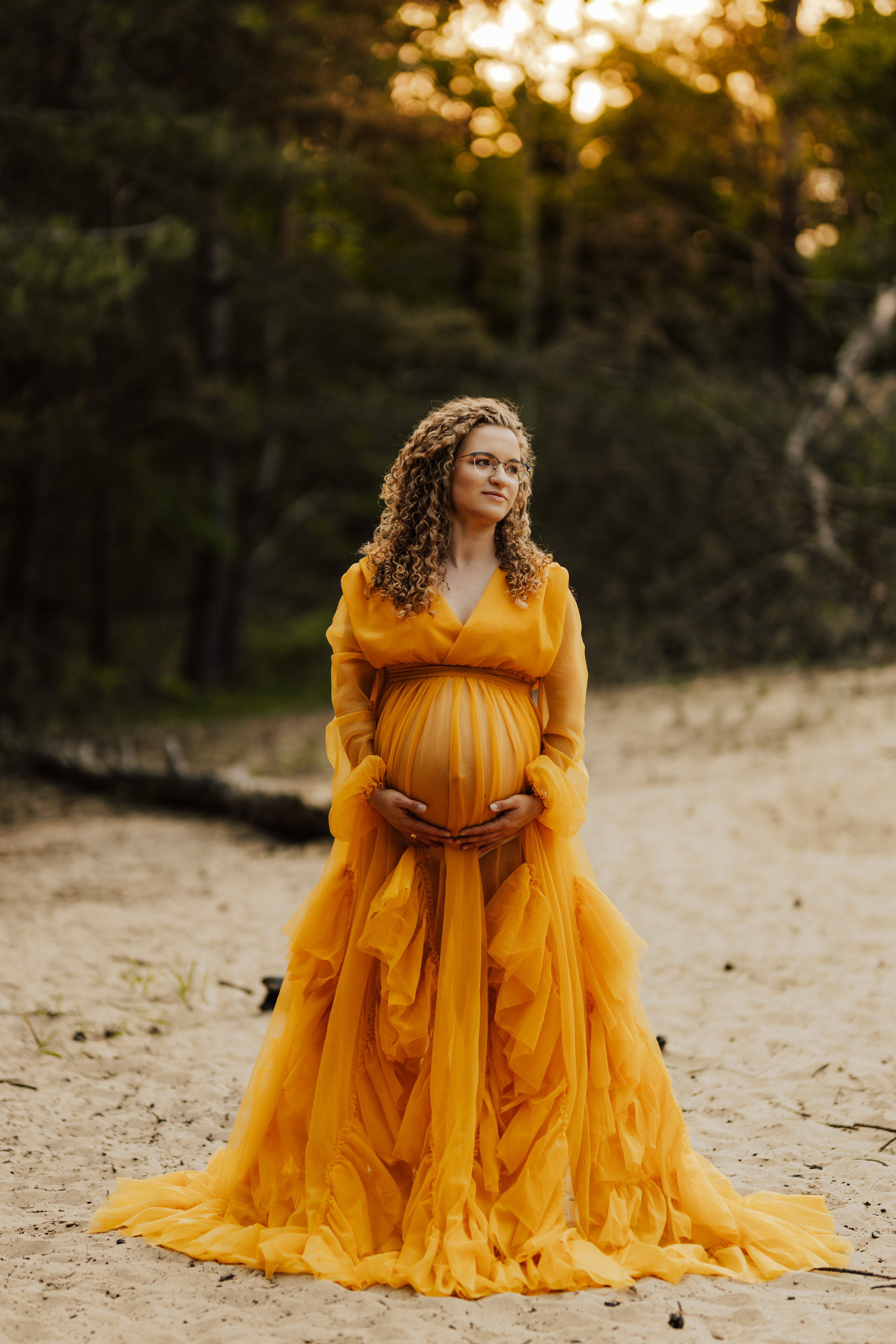 Sesja ciążowa Kasi. Fotograf Siedlce