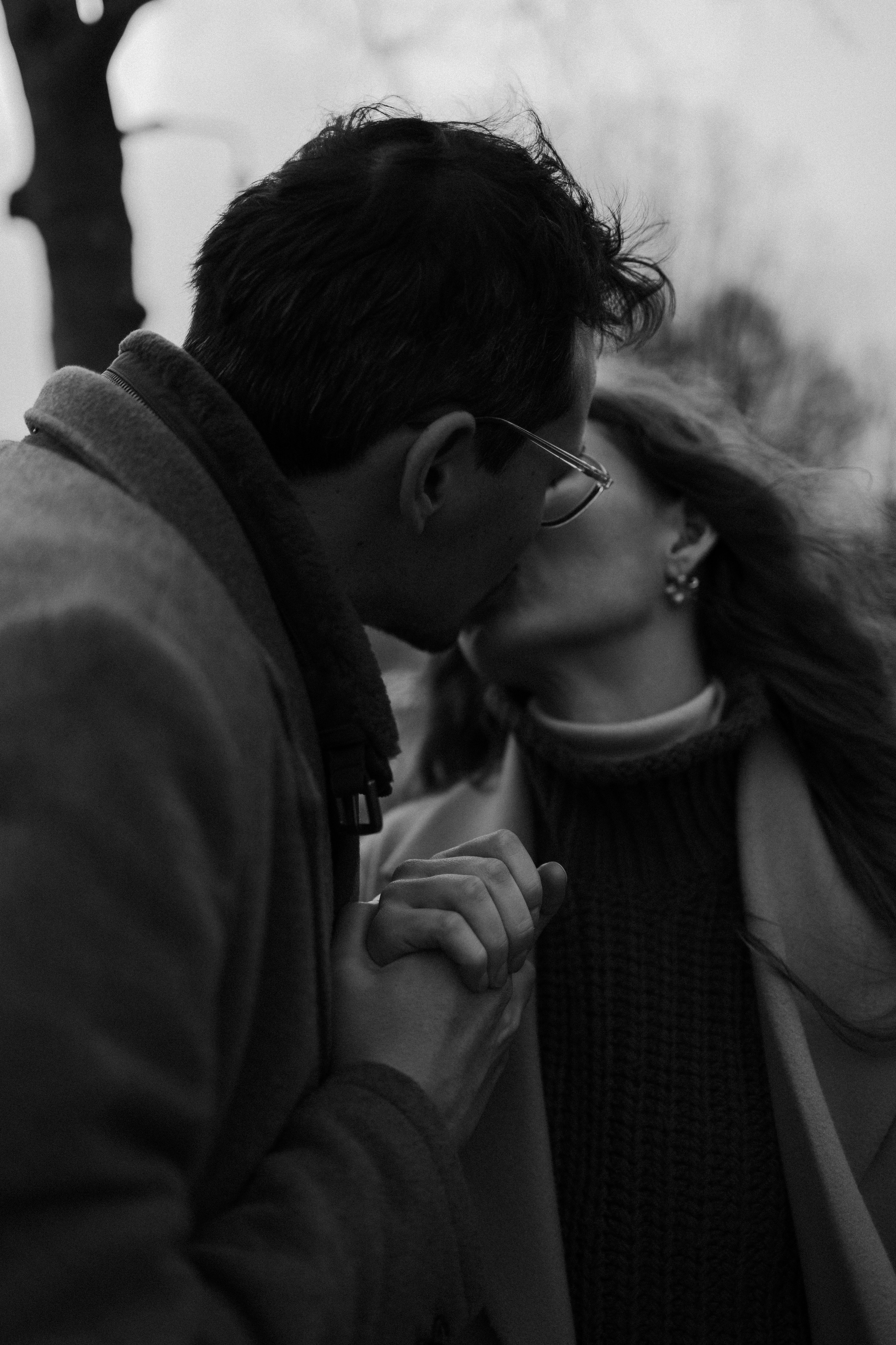 Love Story in Leipzig Park. Emotional&Cinematic Couple Photoshoot by Kristina Kozheltsova. Kristina Kozheltsova- Soulful Portrait&Lifestyle&Love Story Photographer in Leipzig, Germany