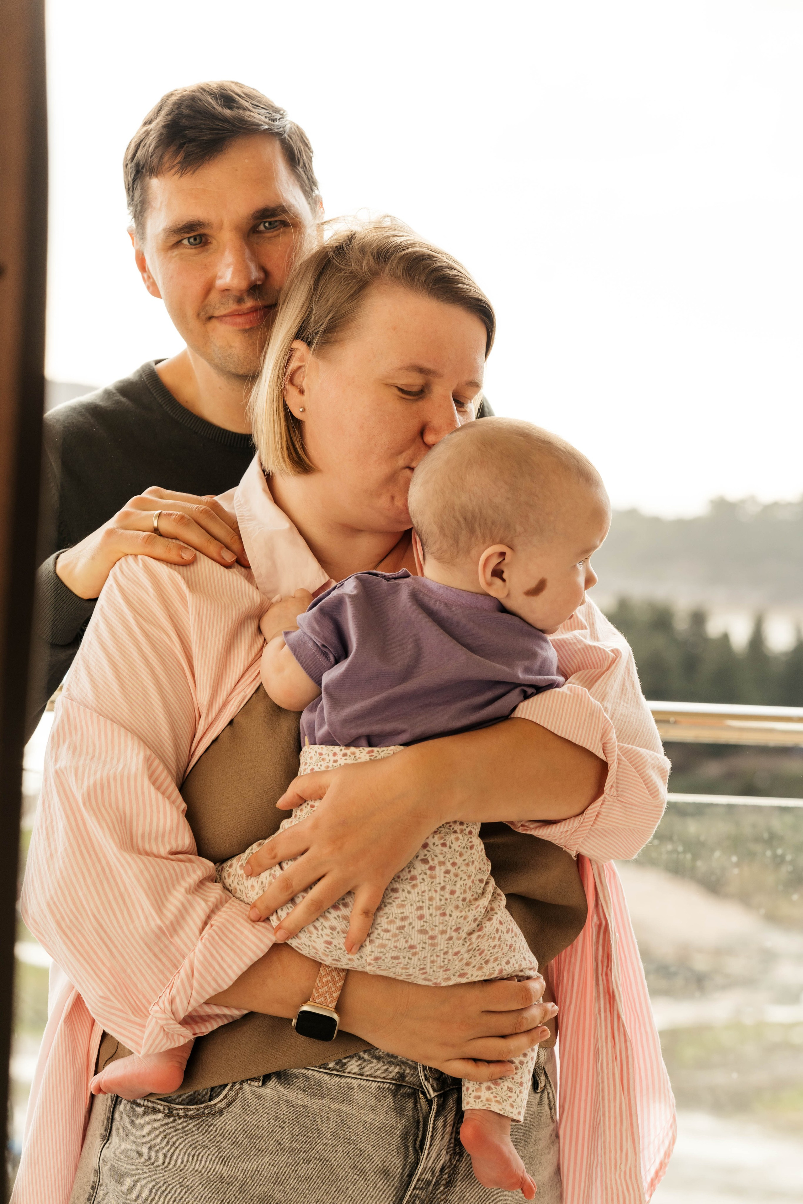 Наташа, Глаша, Игорь. Family photographer in Oviedo — Yana Razina