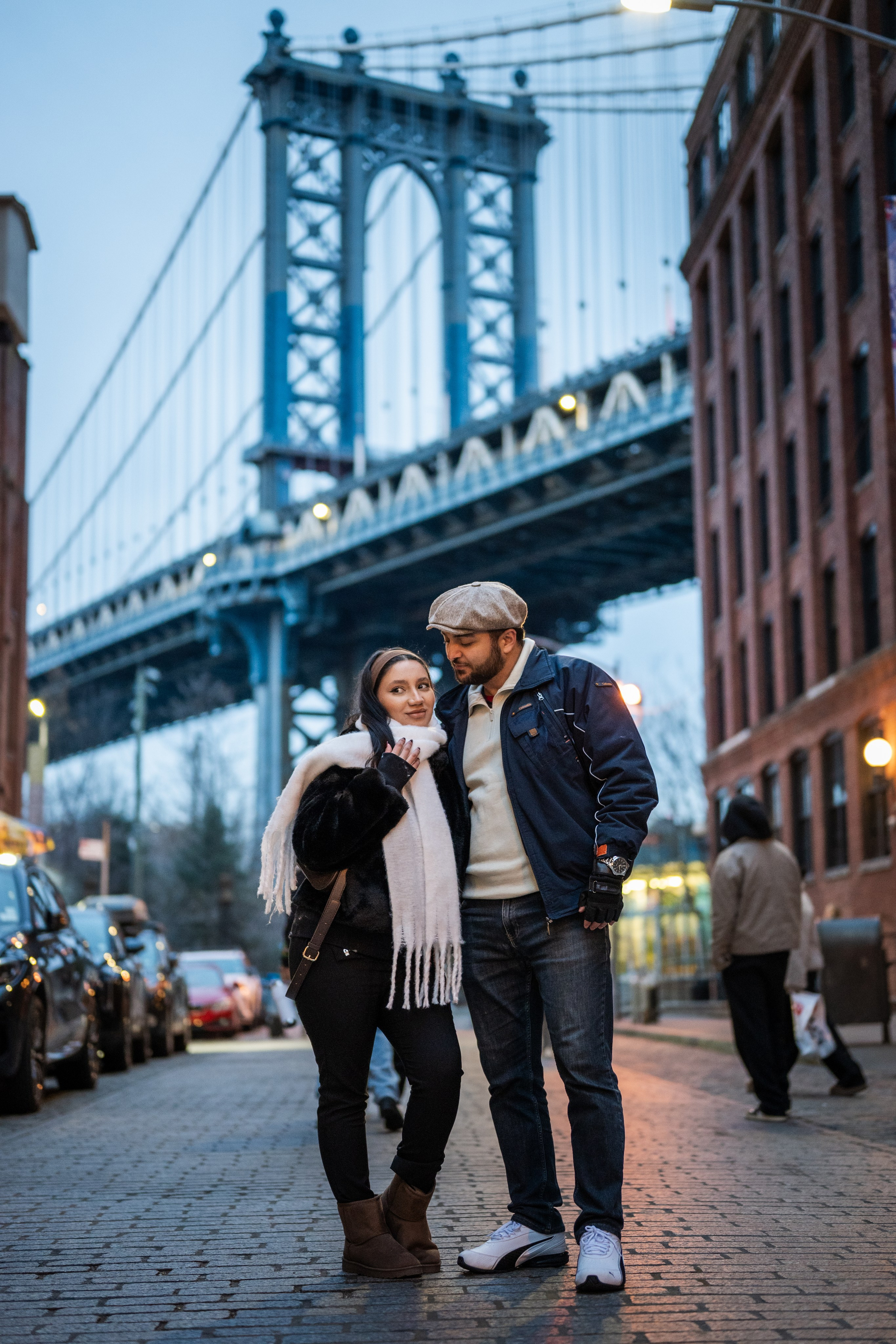 DUMBO Couple Photoshoot | Brooklyn NYC Photography. Photography company in NYC — Sirius Proxima Photography