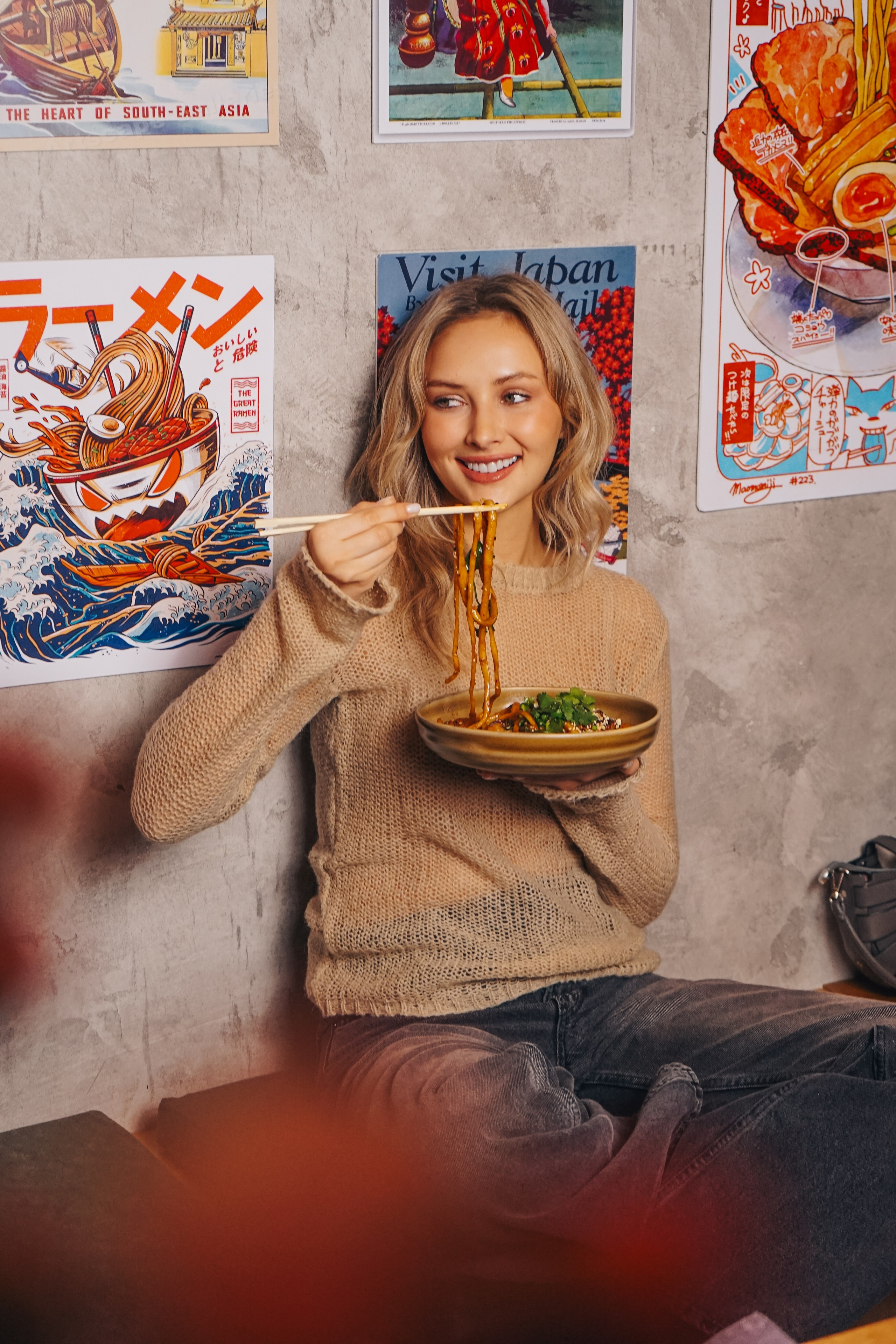 Контентная съёмка: азиатское бистро «Mao-Mao». Arina Leonova — Food photographer Tbilisi