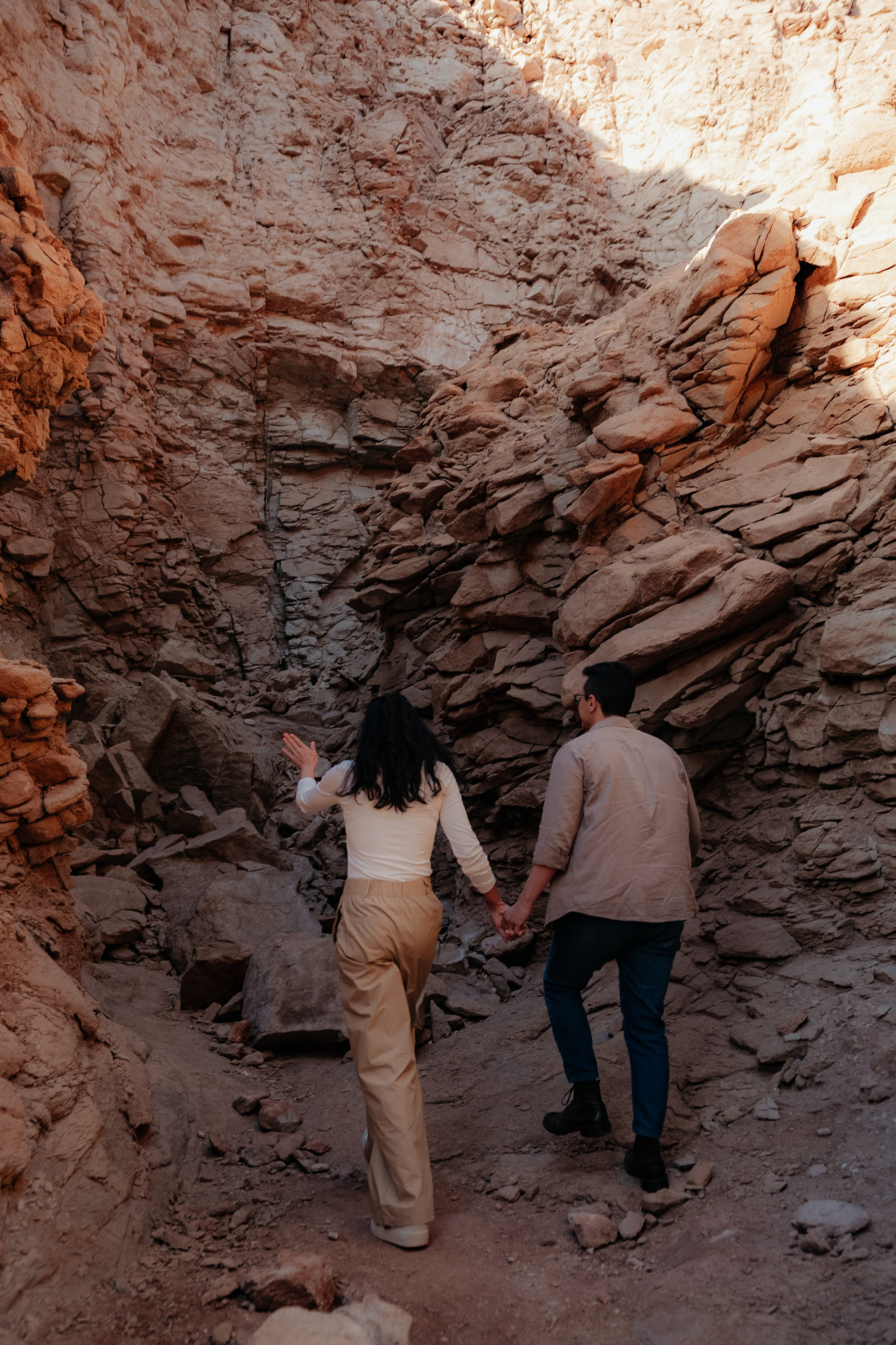 Sessão casual no Vale dos Cogumelos. Fotógrafo em San Pedro de Atacama