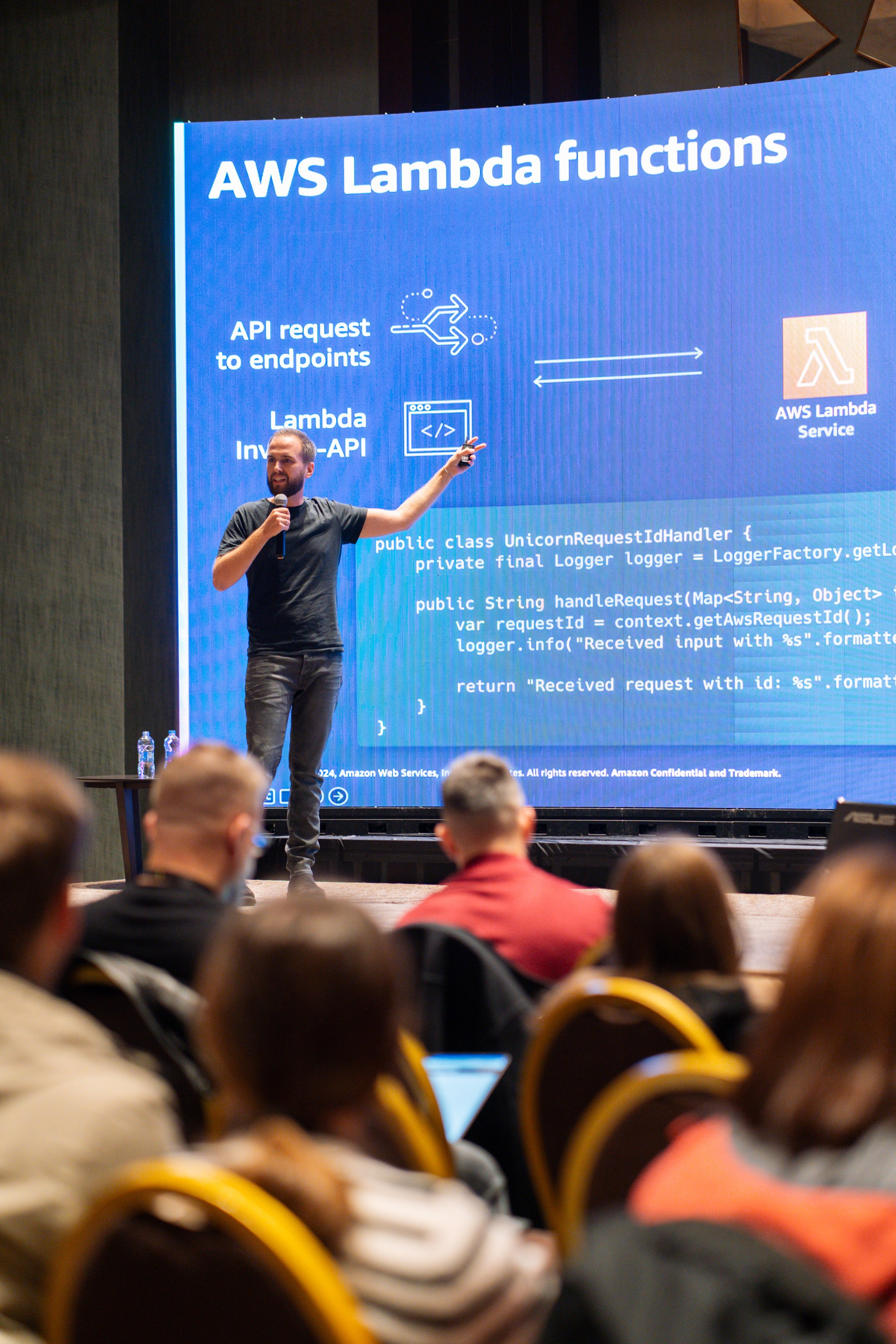 AWS Community Day Romania 2024. Cozac Cristian Photographer