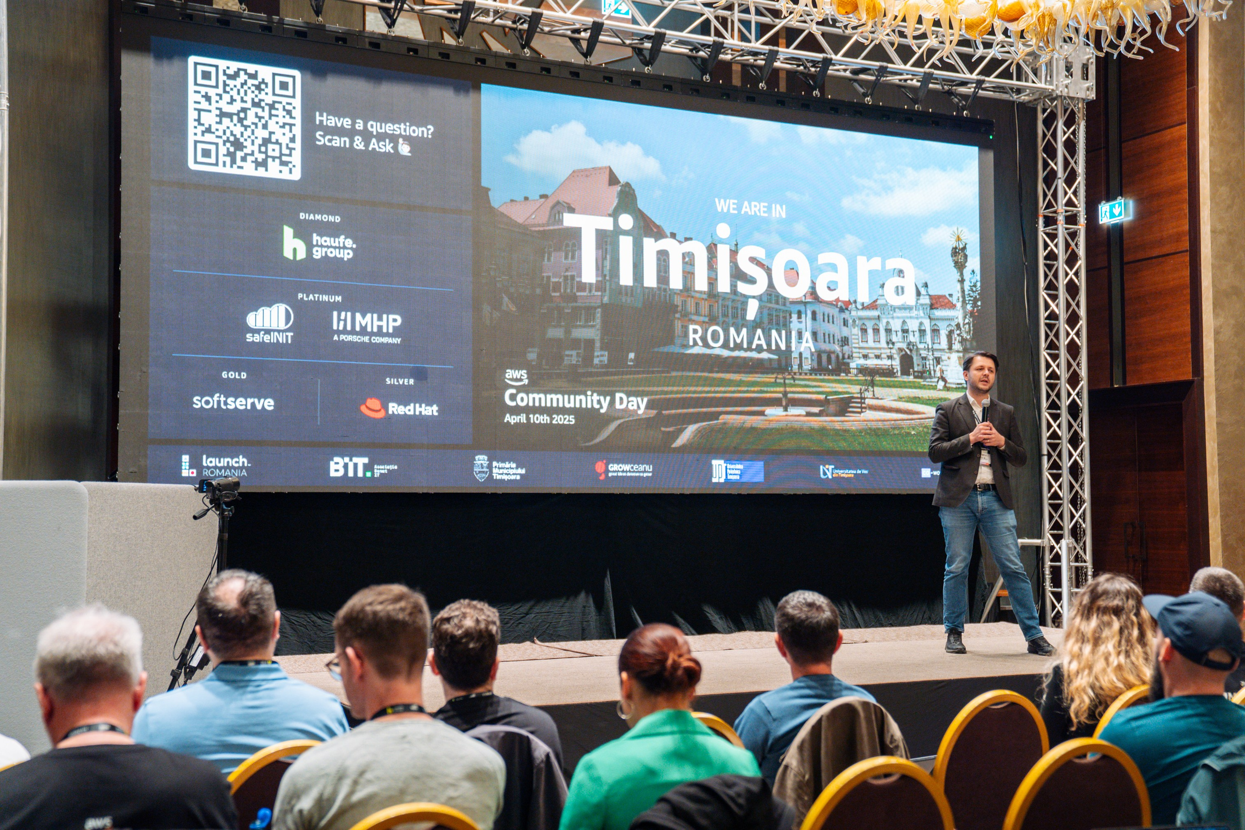 AWS Community Day 2025. Cozac Cristian Photographer