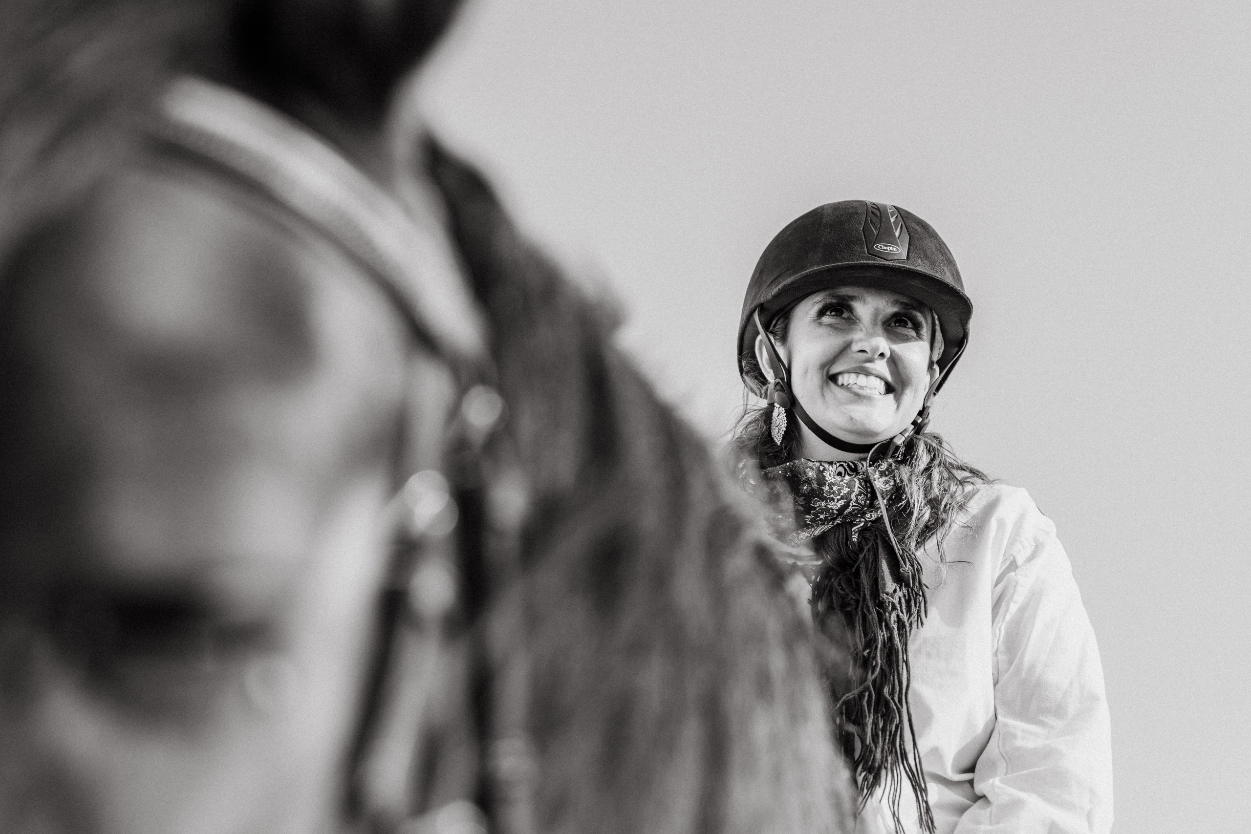 Marlene & Tiago com filhos. Passeios a Cavalo na Praia Peniche | Eco Salgados Agroturismo