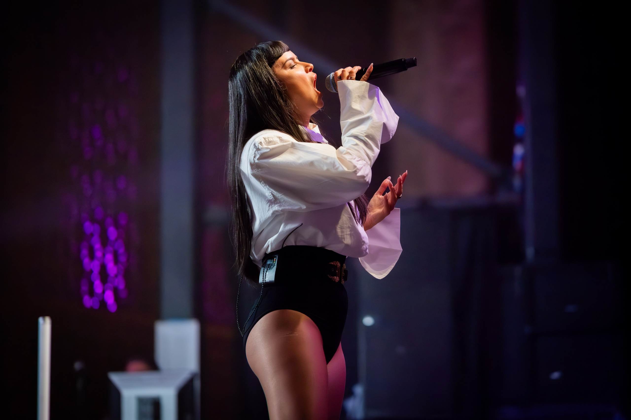 INNA / 2024. Reportage concert portrait photography in the San Francisco Bay Area