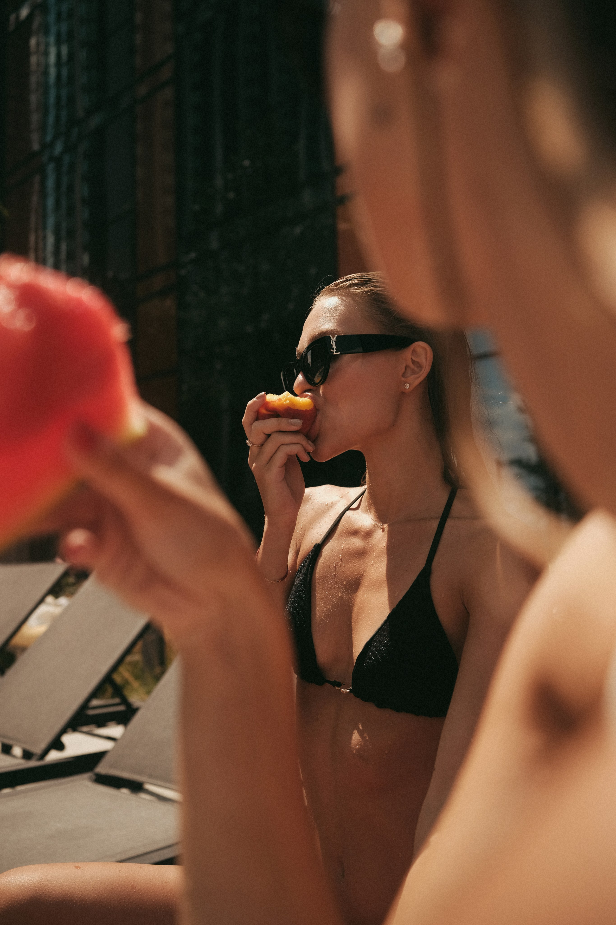 Pool party. Mariia Ermakoava