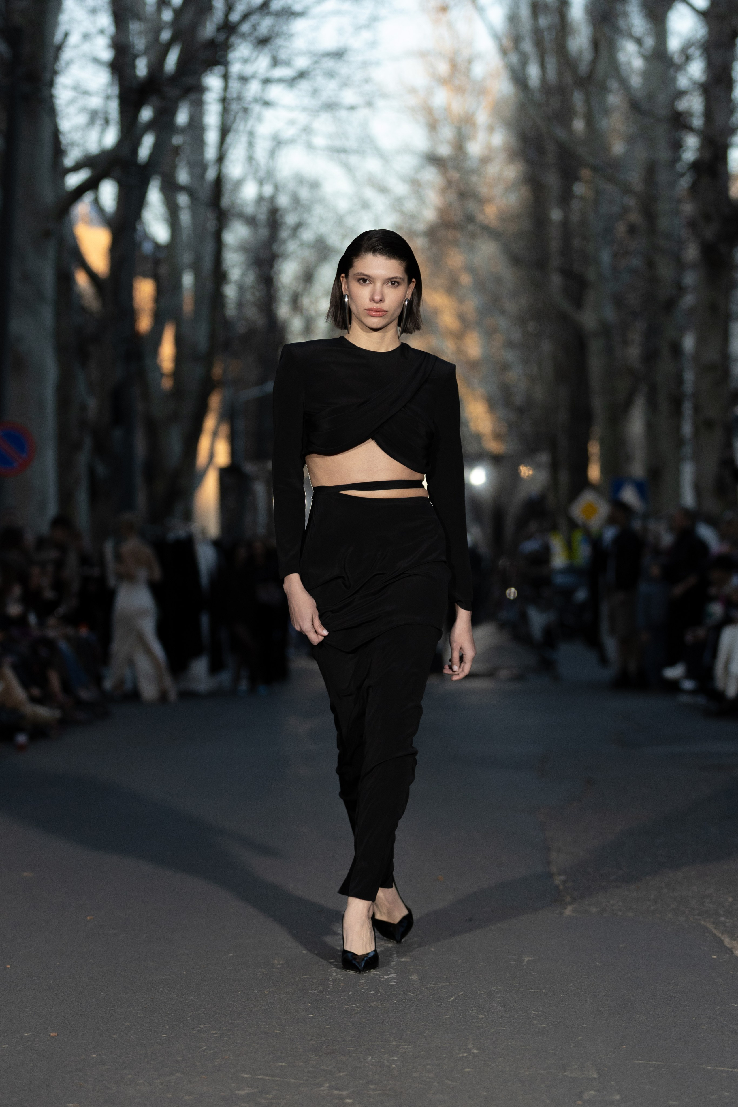 Runway show. Captured by Hallovud