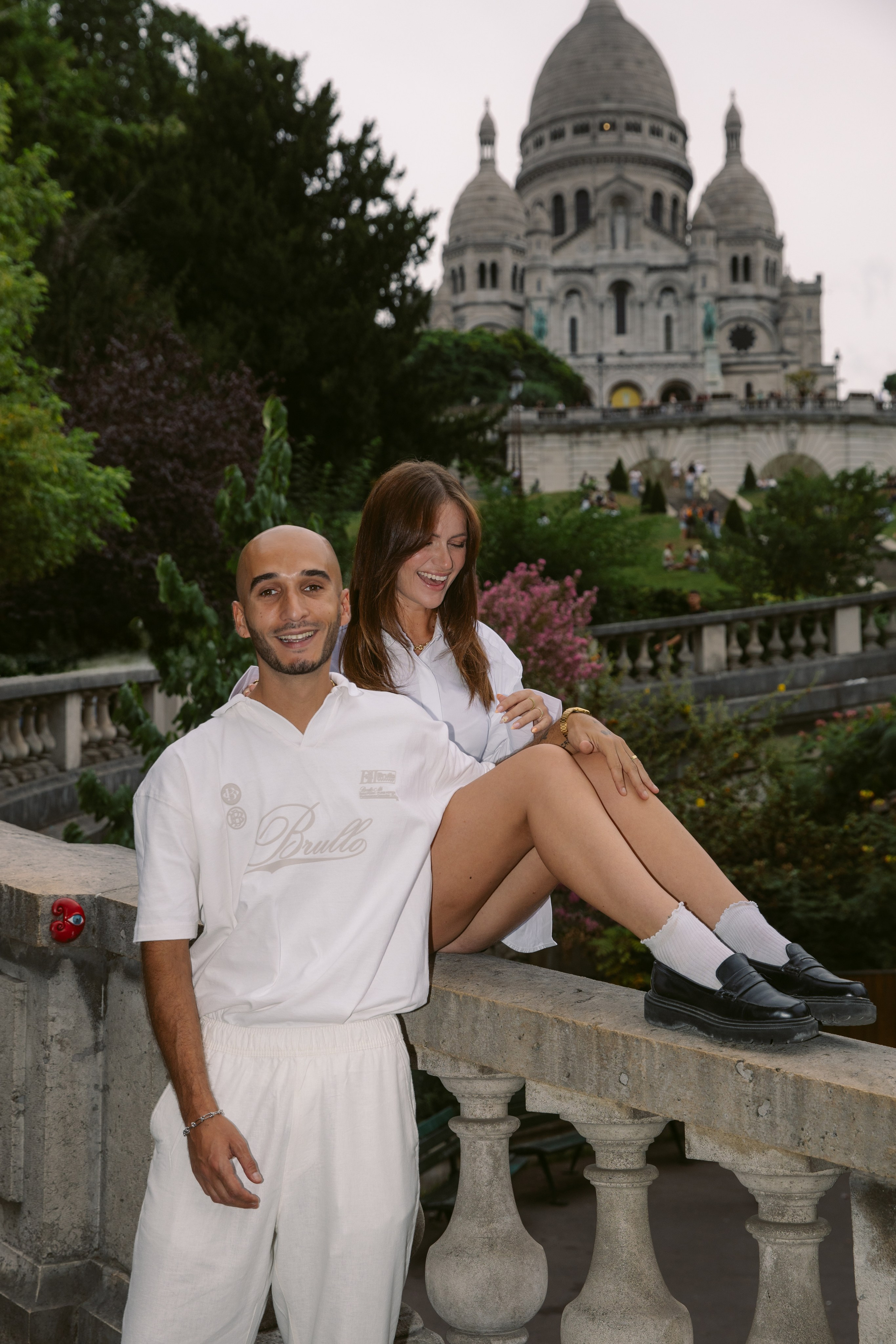 Tim & Pauline — A Parisian Stroll Photoshoot. Свадебный фотограф в Париже