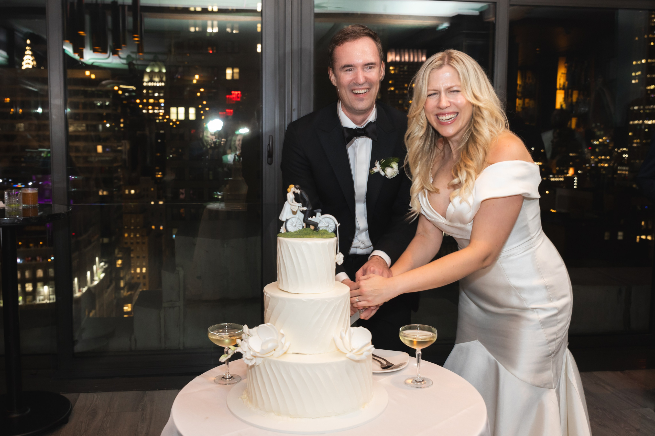 Arleta & Barry, The Skylark, NY. Wedding Photo & Video