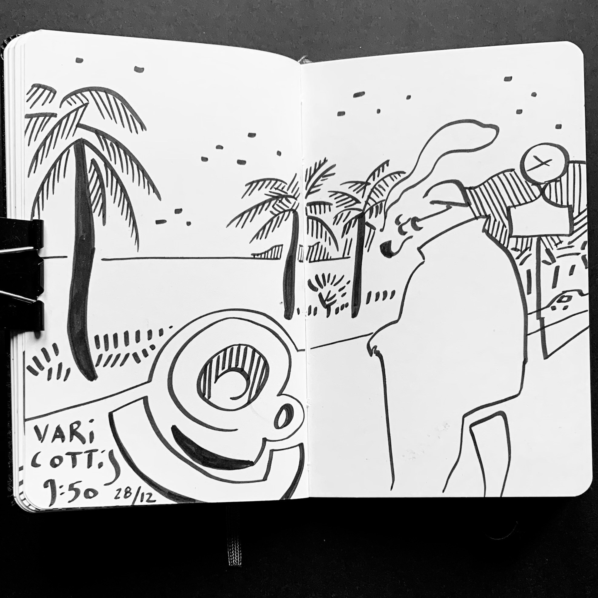 Caffe. Nadia Kuprina. Artist