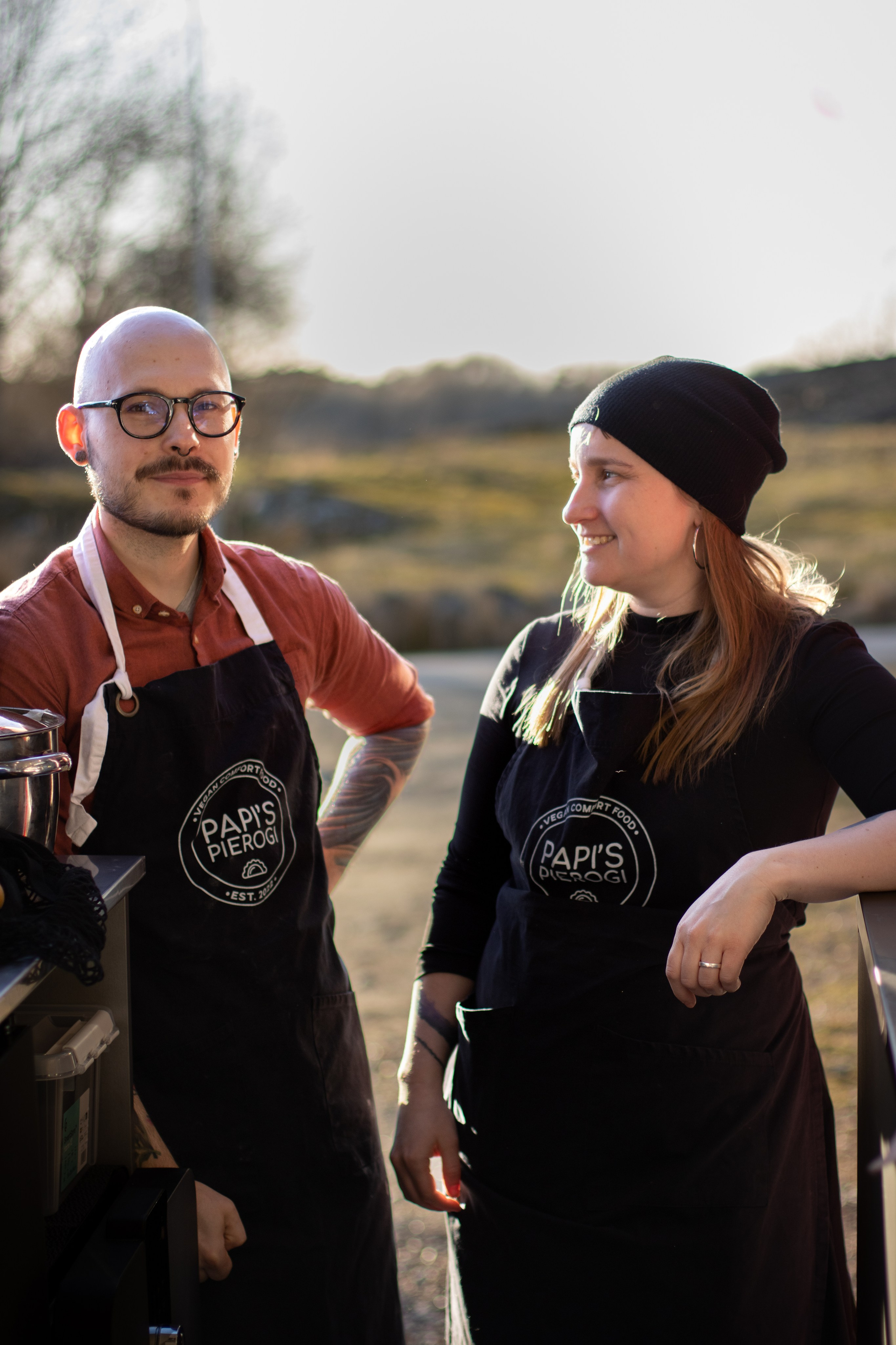 Papis Pierogi — vegan-comfort food. Photographer in Gothenburg Aleksandra Stroganova