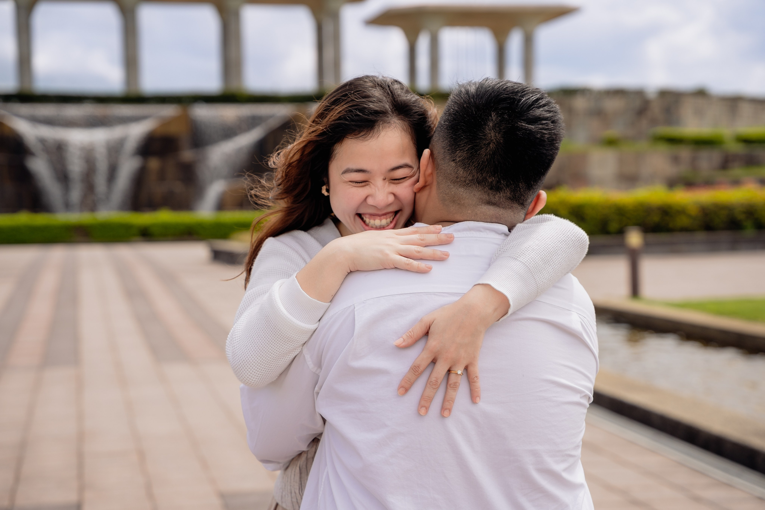 Surprise Proposal Photography Uminonakamichi Park | Fukuoka Engagement Photographer. Portrait Photographer in Fukuoka, Japan | Alina Nazarova