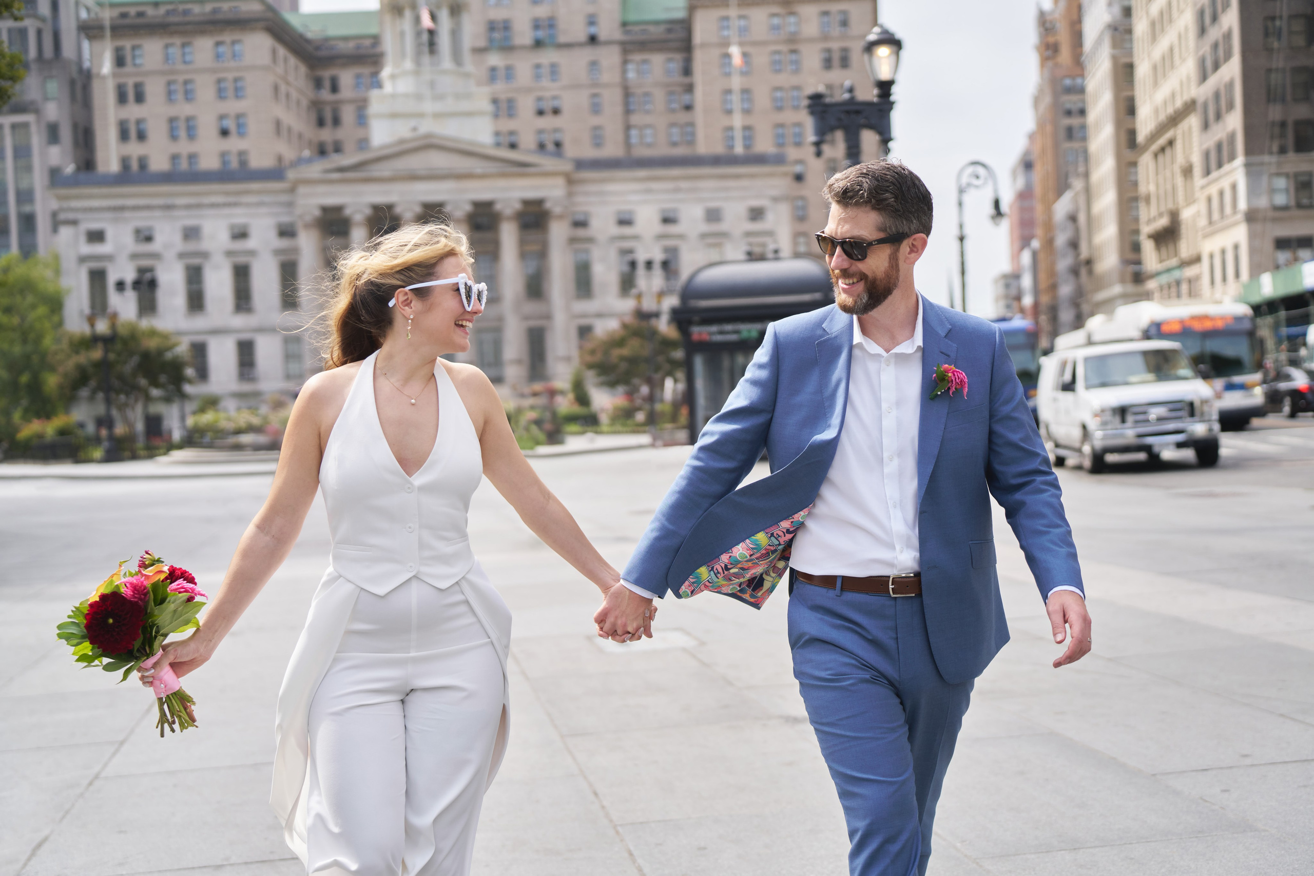 Thom&Madi, Brooklyn, Registration day. Alex Pedan photography