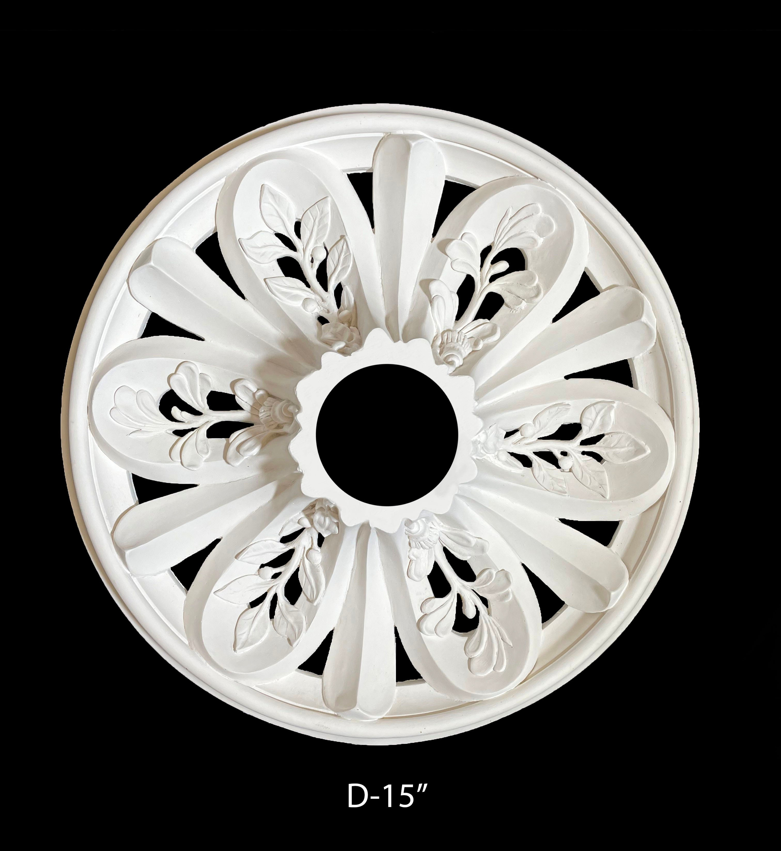 Medallions. Plaster molding