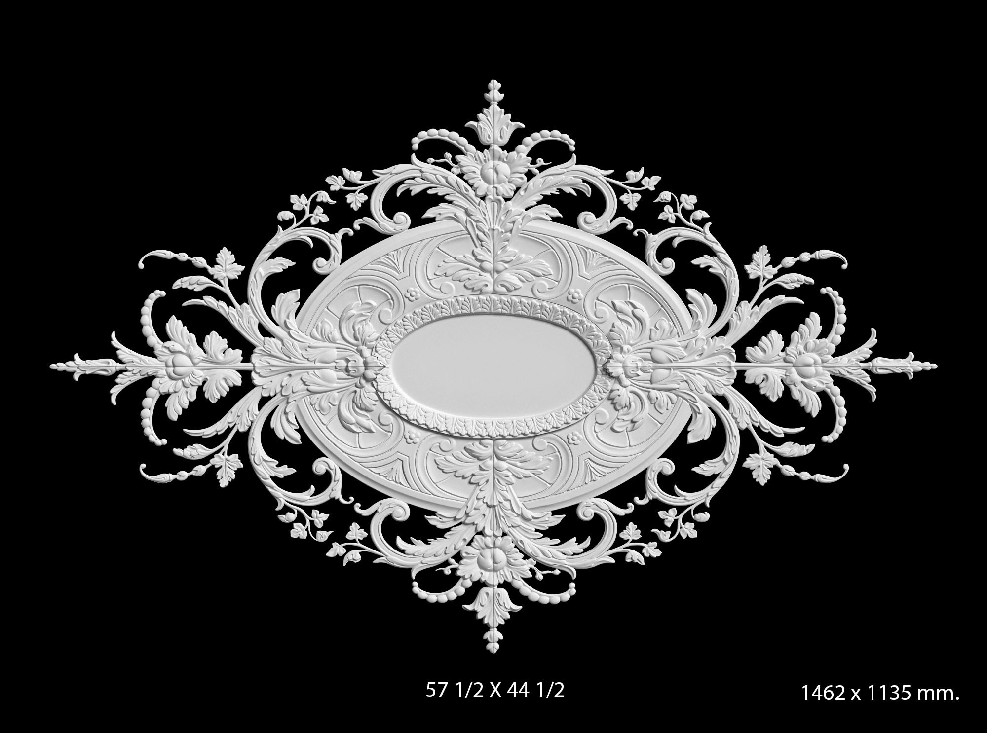 Medallions. Plaster molding