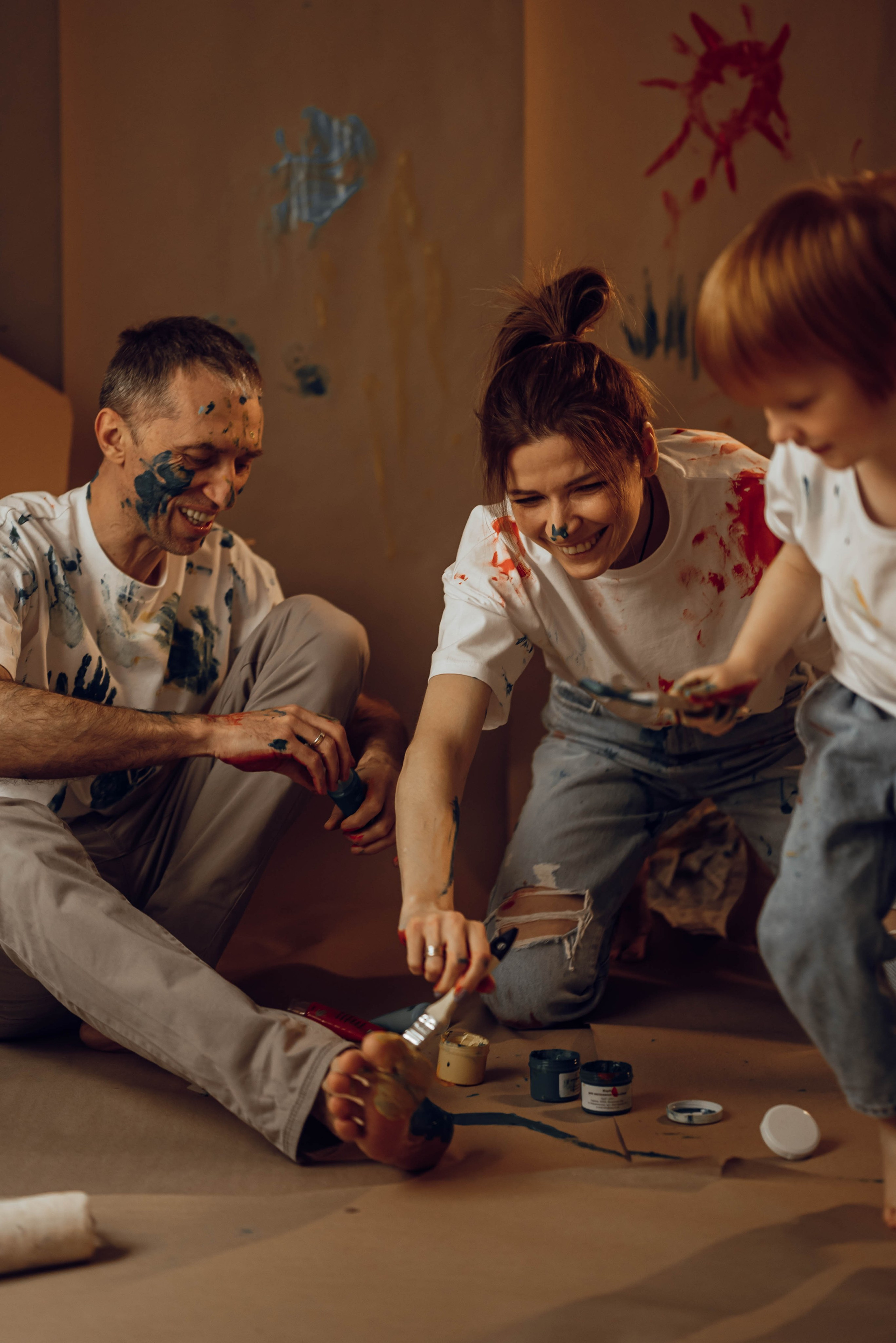 Полина, Вова и Назар. Фотограф Ирина Новикова