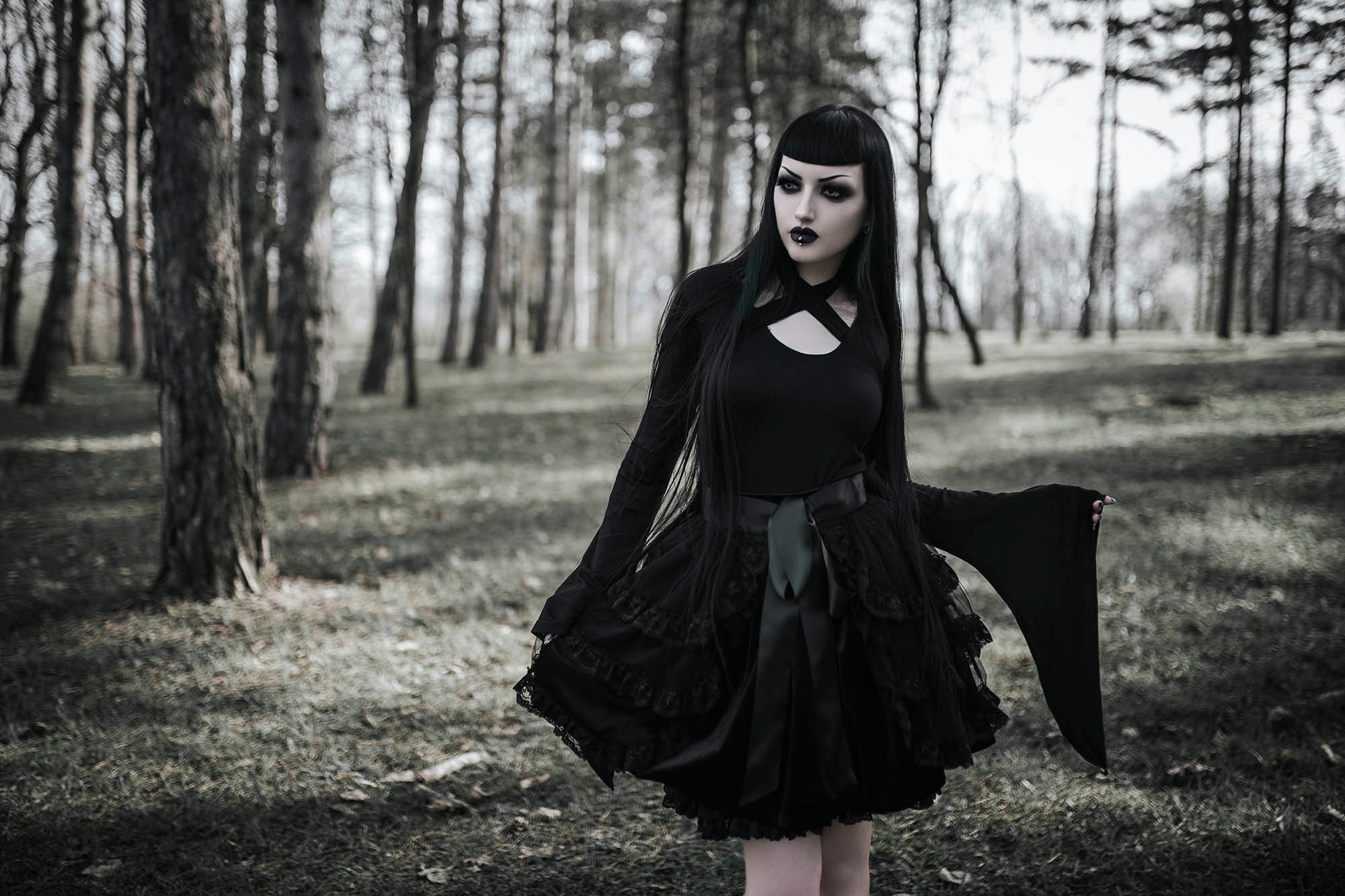 Obsidian Kerttu - alternative Serbian model WGT, Gothic. Mark Smilyanic | Portretni boudoir fotograf iz Beograda