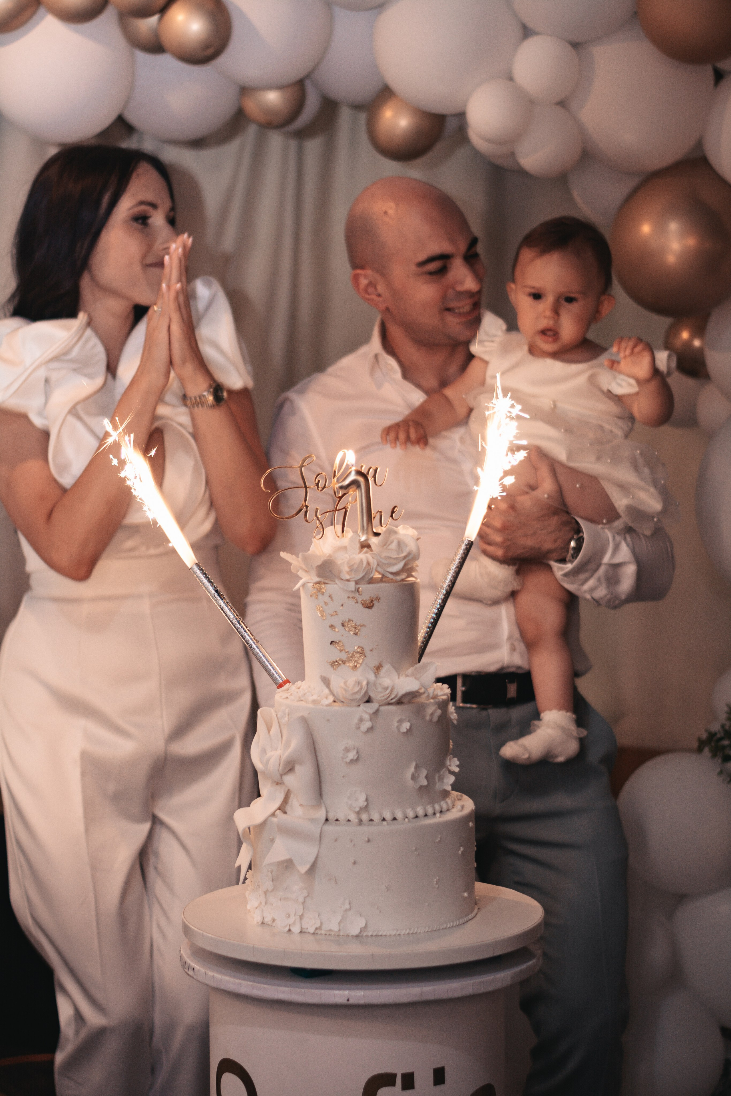Sofija, krštenje i rođendan. BambinaaPhotography