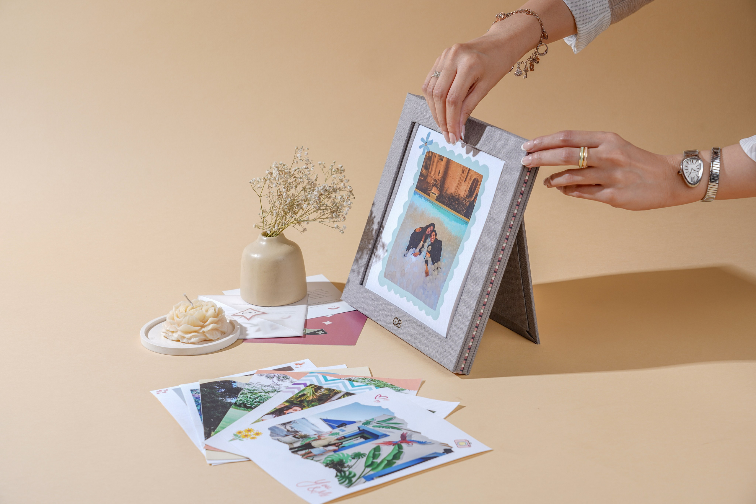 Product Styling for Capbook Photo albums