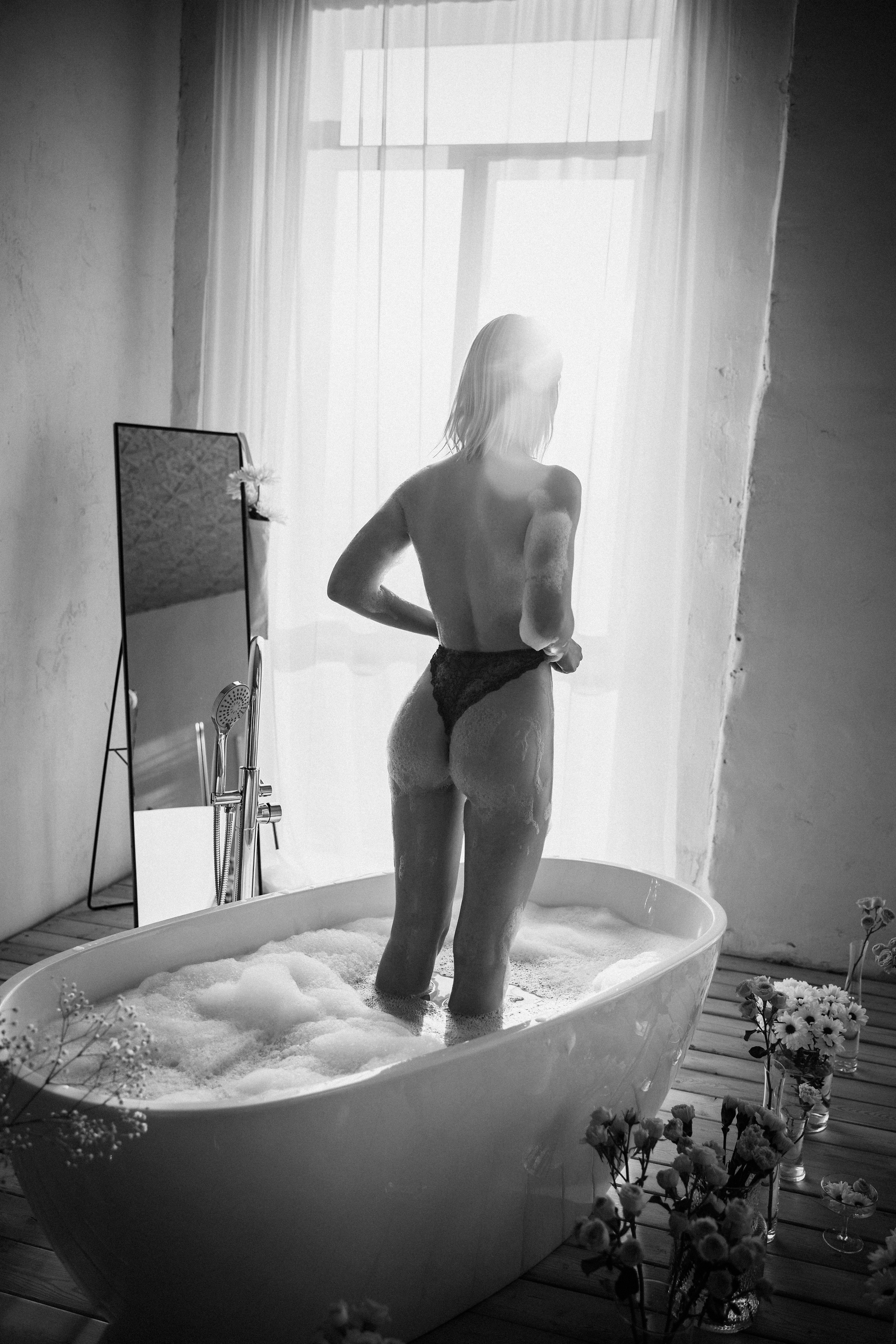 Катя. Цветы. Фотограф в Барселоне Жанна Захарченко