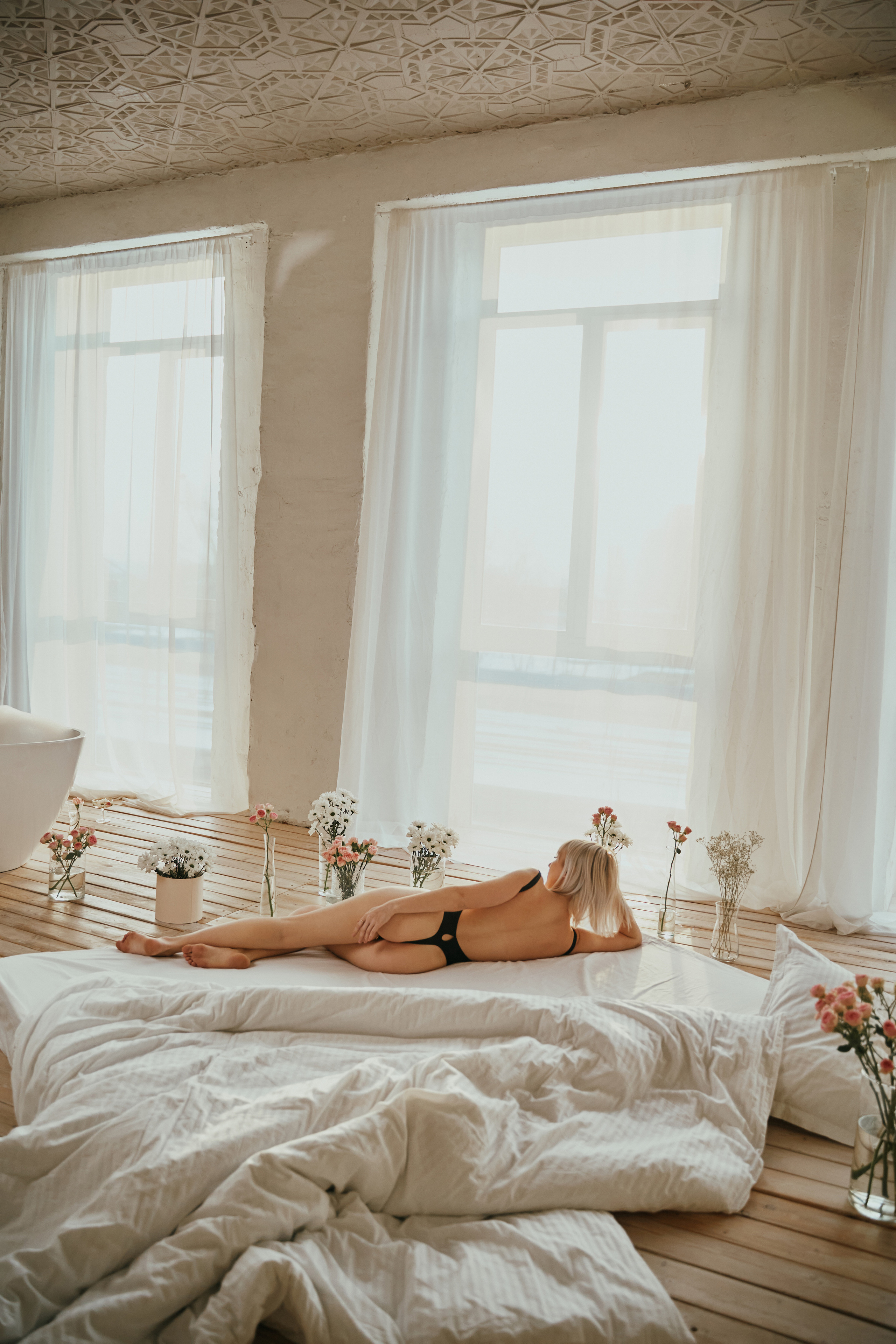 Катя. Цветы. Фотограф в Барселоне Жанна Захарченко