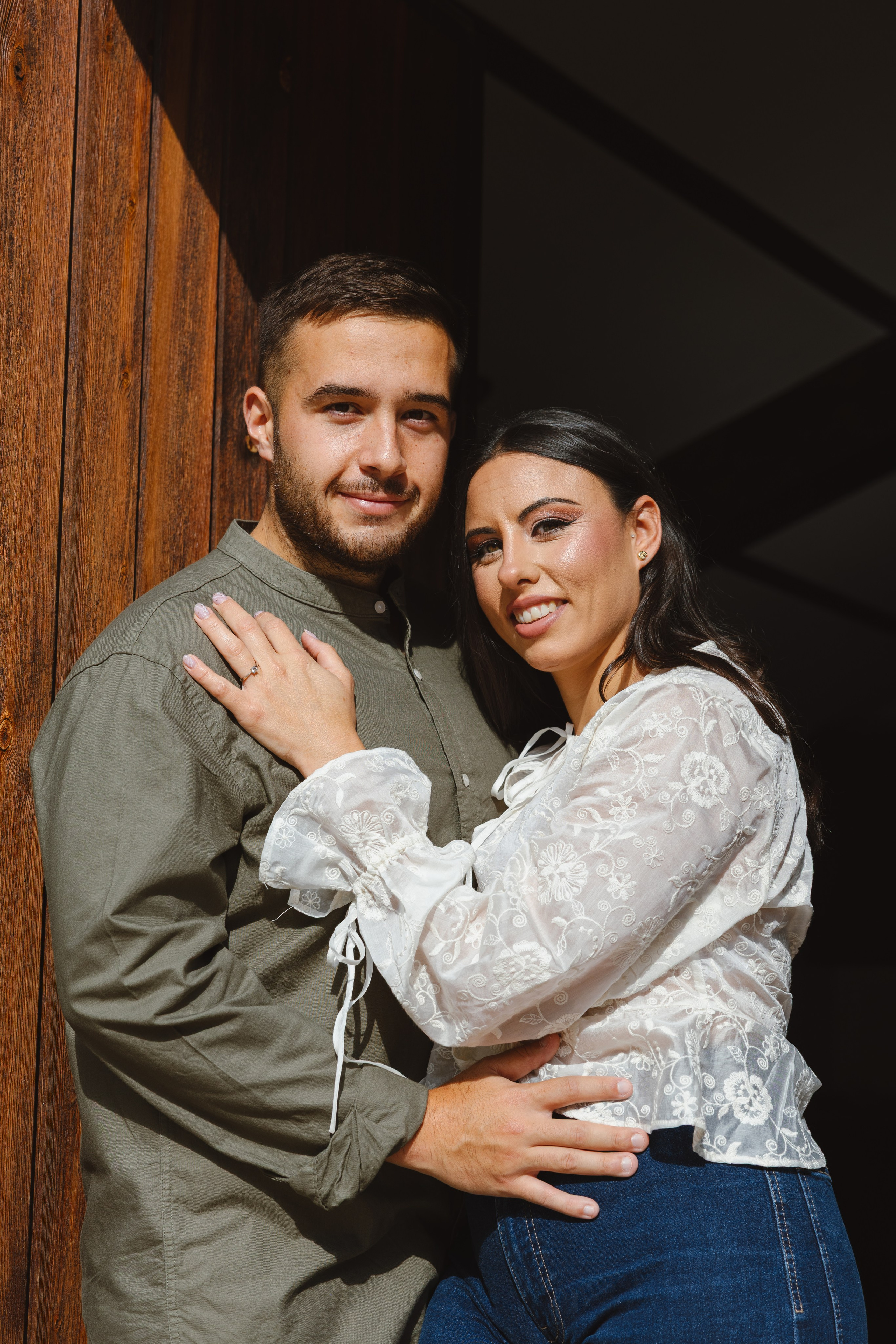 Fotos de preboda en una bodega de vino en Bullas
