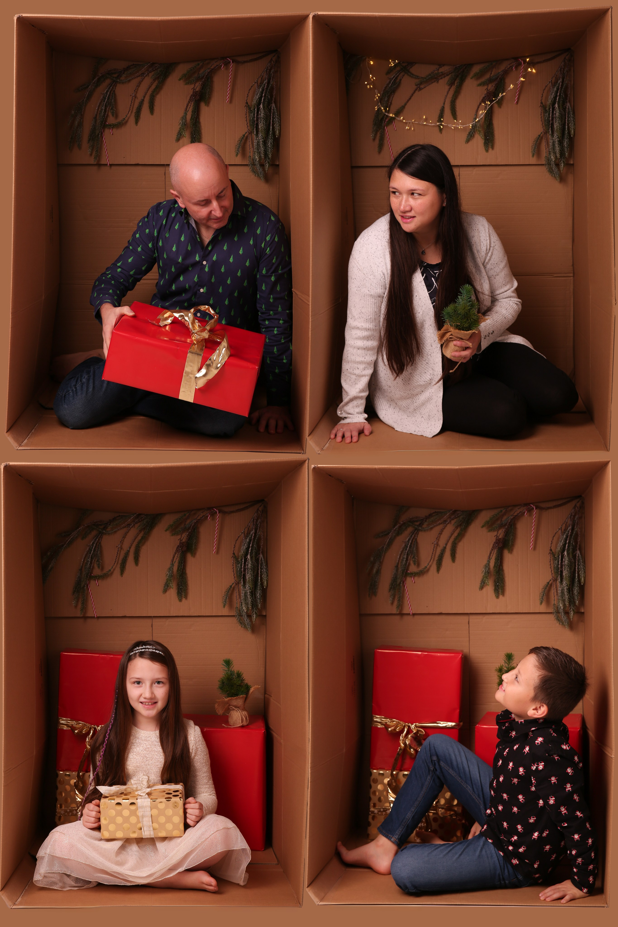 Weihnachtsshooting. Neugeborenen, Familien, Geschwister Fotografin aus Delmenhorst