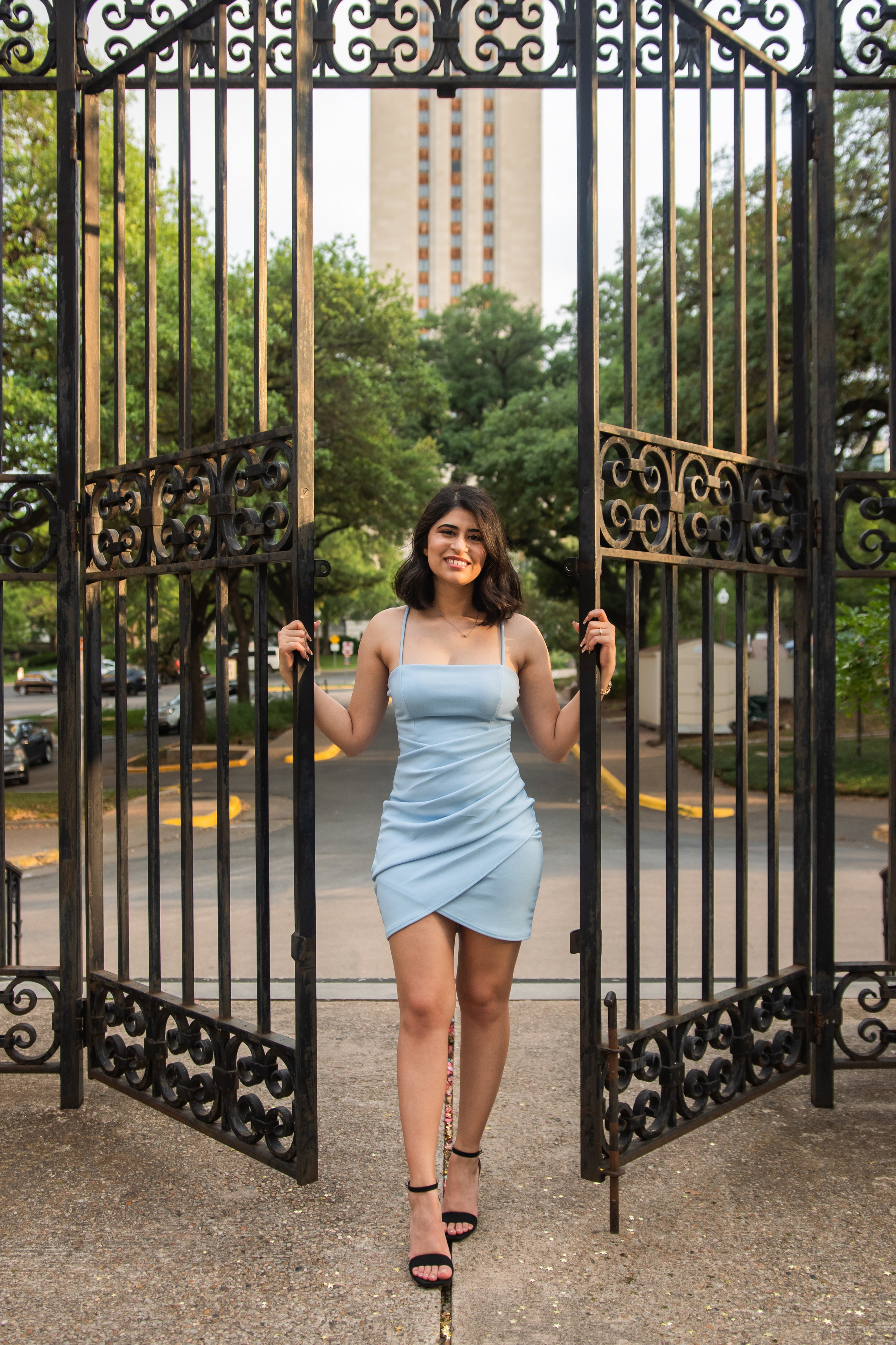 Maria’s graduation photoshoot at the University of Texas Austin