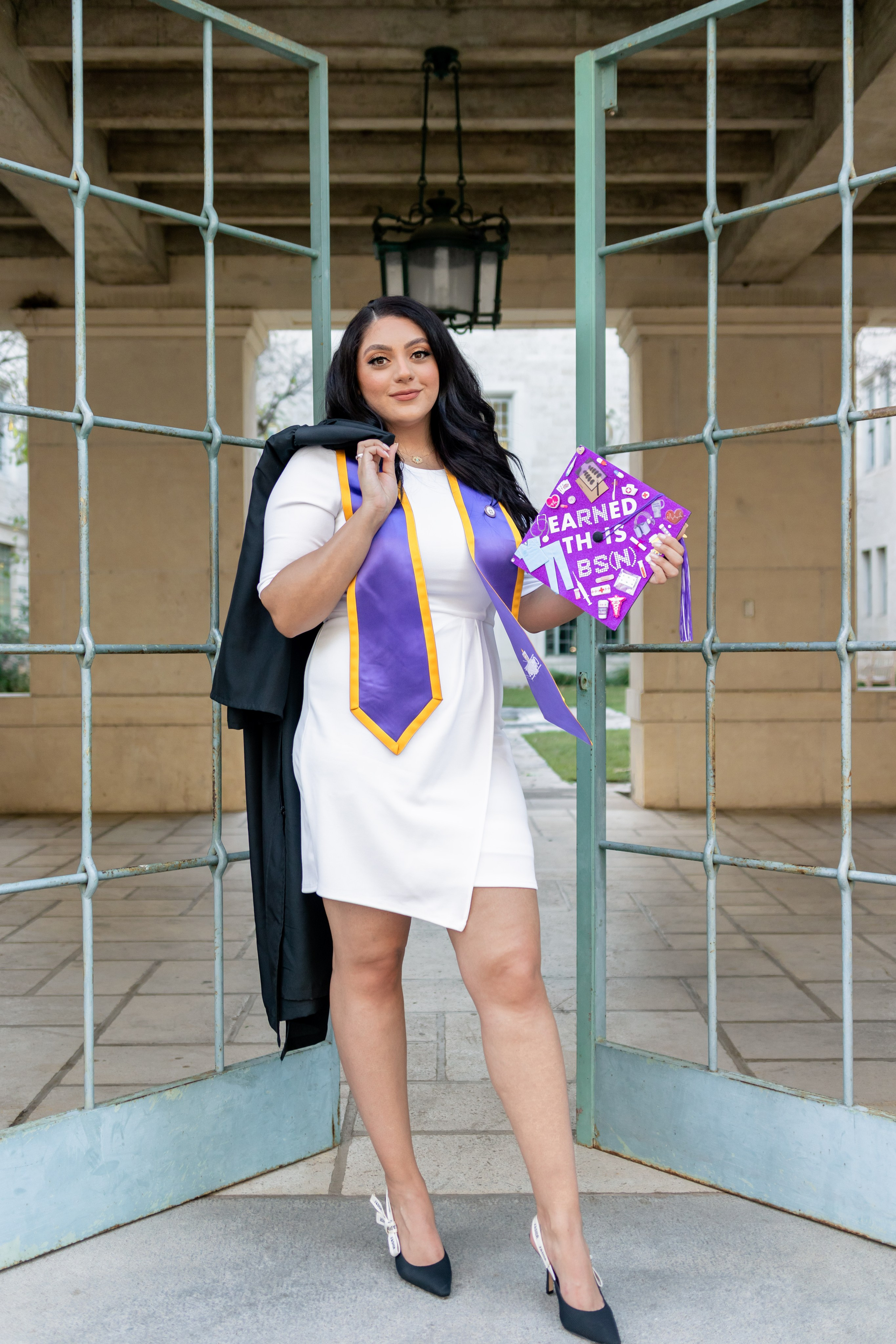Sabrina’s graduation photoshoot in Austin, Texas
