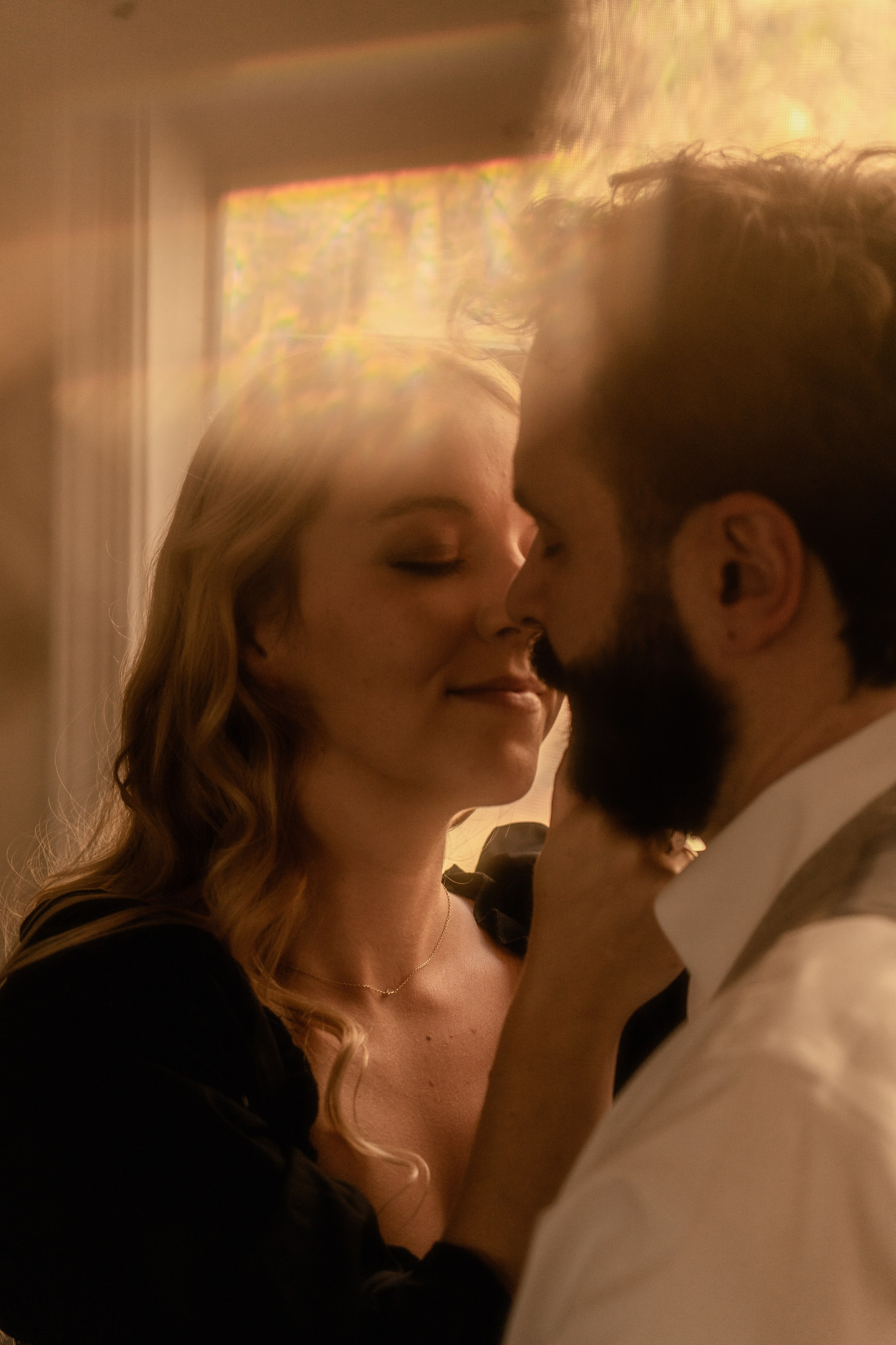 Connecticut Couple Photography — Intimate Home Session. Daria Deschain Cinematic Photography in Connecticut