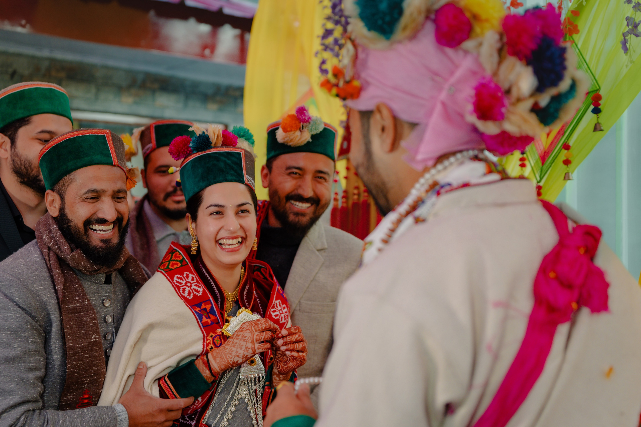 Arti & Akshay. Wedding and Family photographer in india